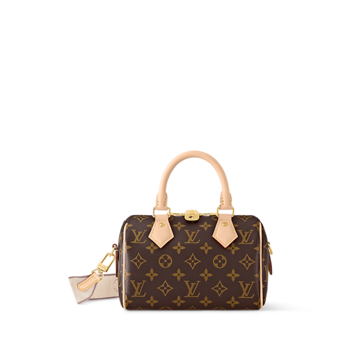 Bolso Speedy 20 con bandolera Lona Monogram Regalos Regalos para ella } | LOUIS VUITTON (Zoom de producto)