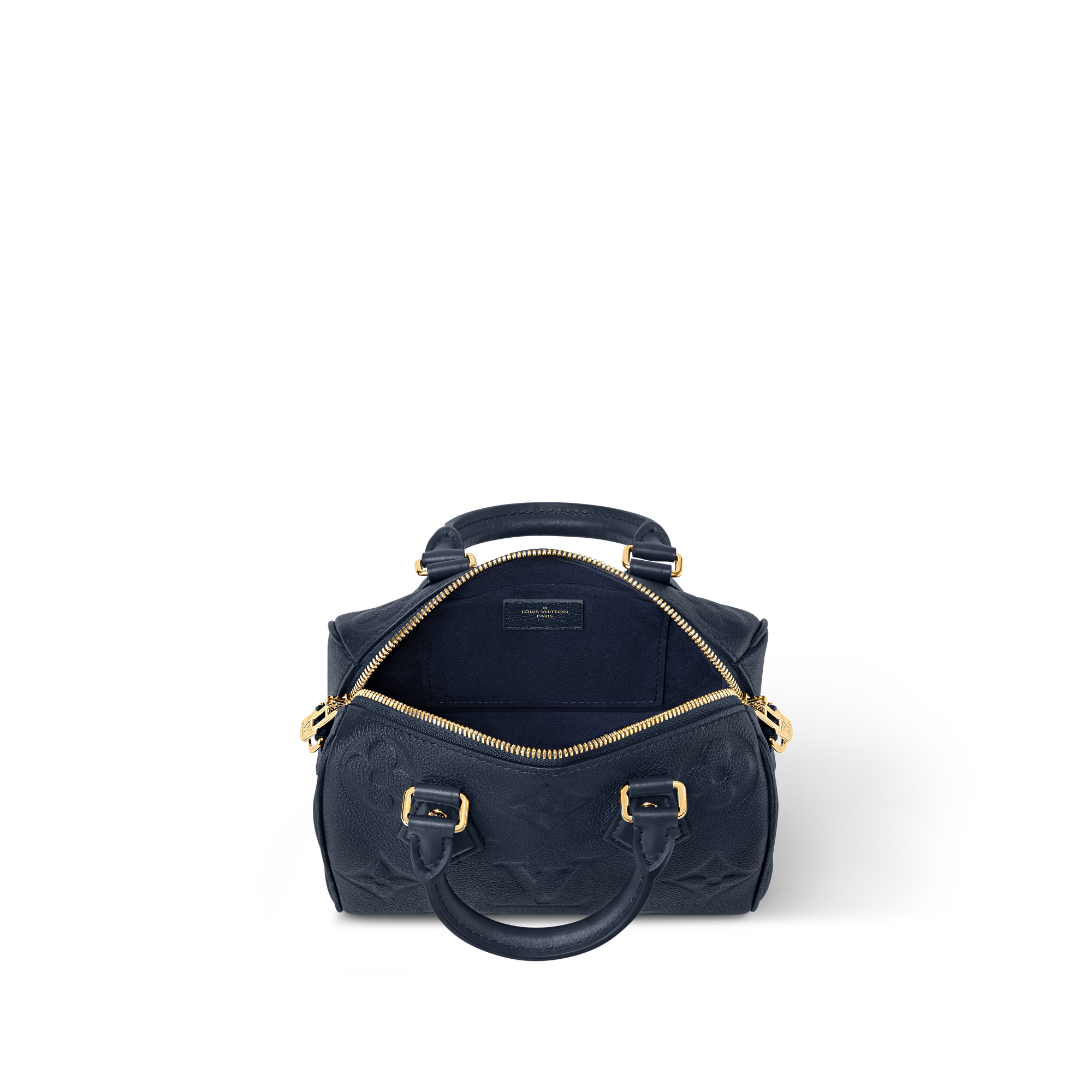 Bolso Speedy 20 con bandolera Piel Monogram Empreinte Mujer Bolsos Bolsos | LOUIS VUITTON (Zoom de producto)