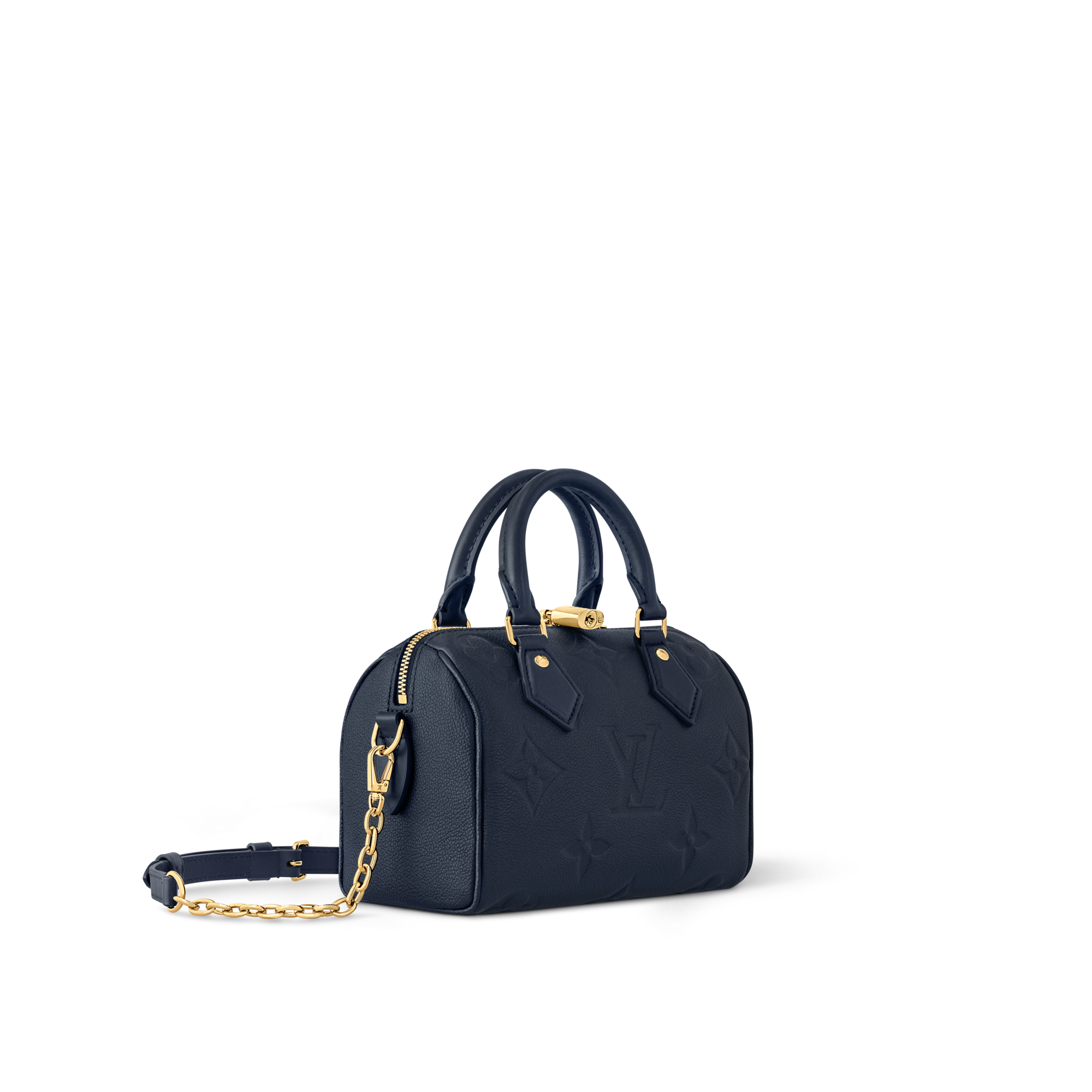 Bolso Speedy 20 con bandolera Piel Monogram Empreinte Mujer Bolsos Bolsos | LOUIS VUITTON (Zoom de producto)