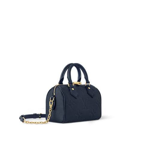 Bolso Speedy 20 con bandolera Piel Monogram Empreinte Mujer Bolsos Bolsos | LOUIS VUITTON (Zoom de producto)