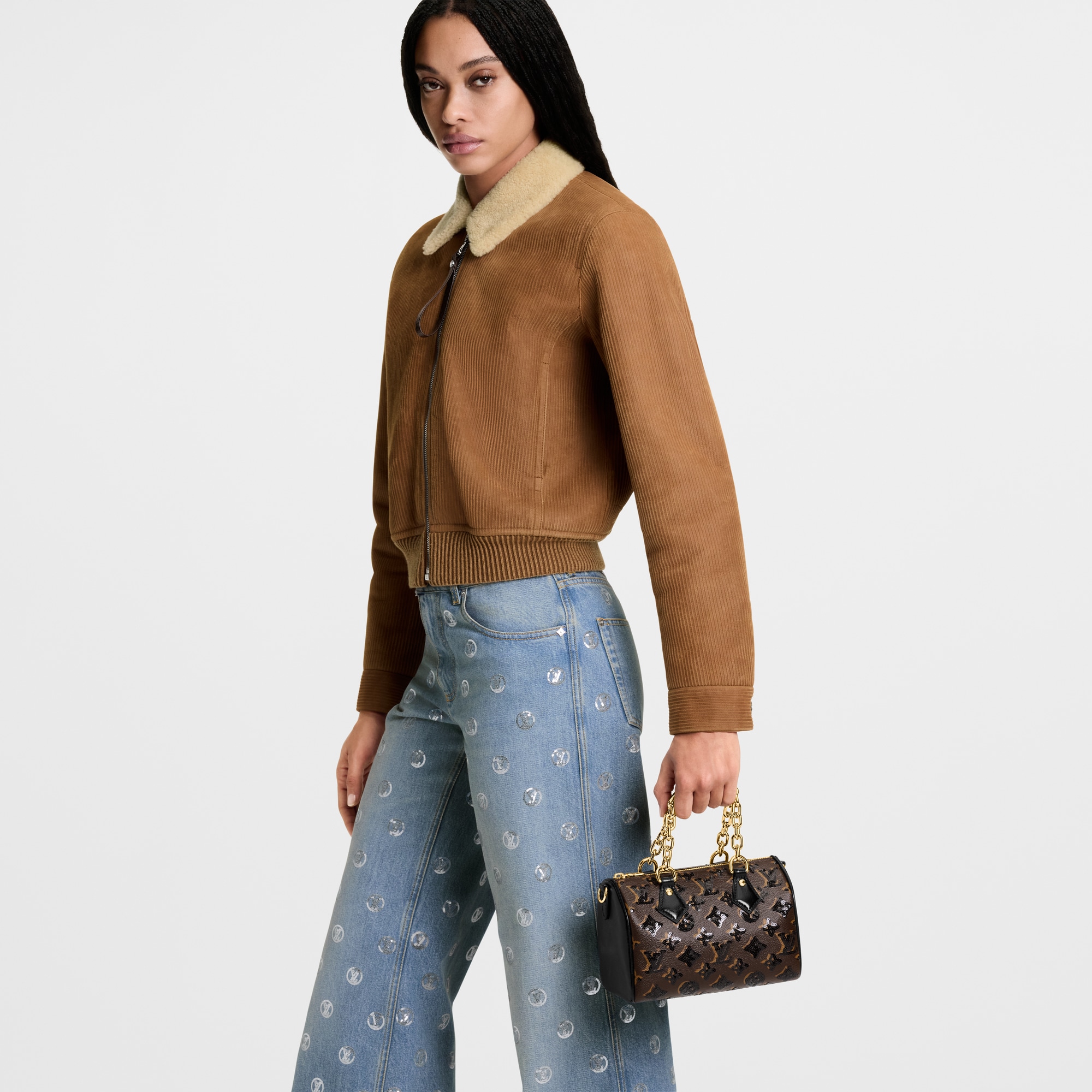 Bolso Speedy 20 con bandolera Lona Monogram Bolsos y pequeña marroquinería Bolsos de mujer Icónicos Louis Vuitton | LOUIS VUITTON (Zoom de producto)