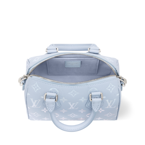 Bolso Speedy 20 con bandolera Piel Monogram Empreinte Mujer Novedades Mujer } | LOUIS VUITTON (Zoom de producto)