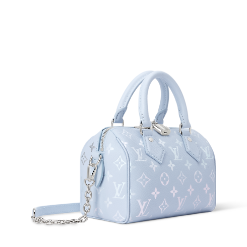 Bolso Speedy 20 con bandolera Piel Monogram Empreinte Mujer Novedades Mujer } | LOUIS VUITTON (Zoom de producto)