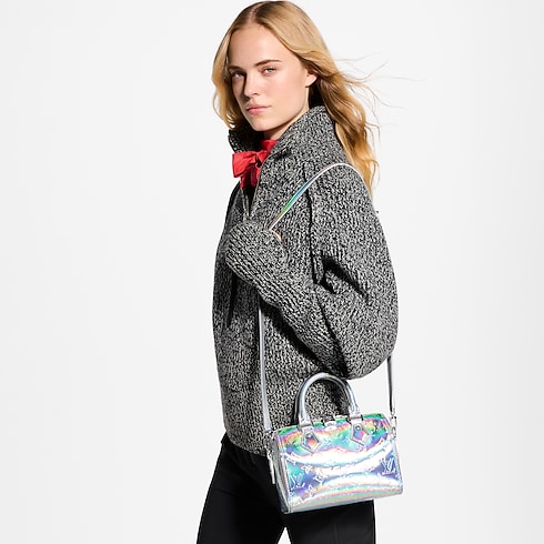 Bolso Speedy 20 con bandolera Autres Toiles Monogram Mujer Novedades Mujer } | LOUIS VUITTON (Zoom de producto)
