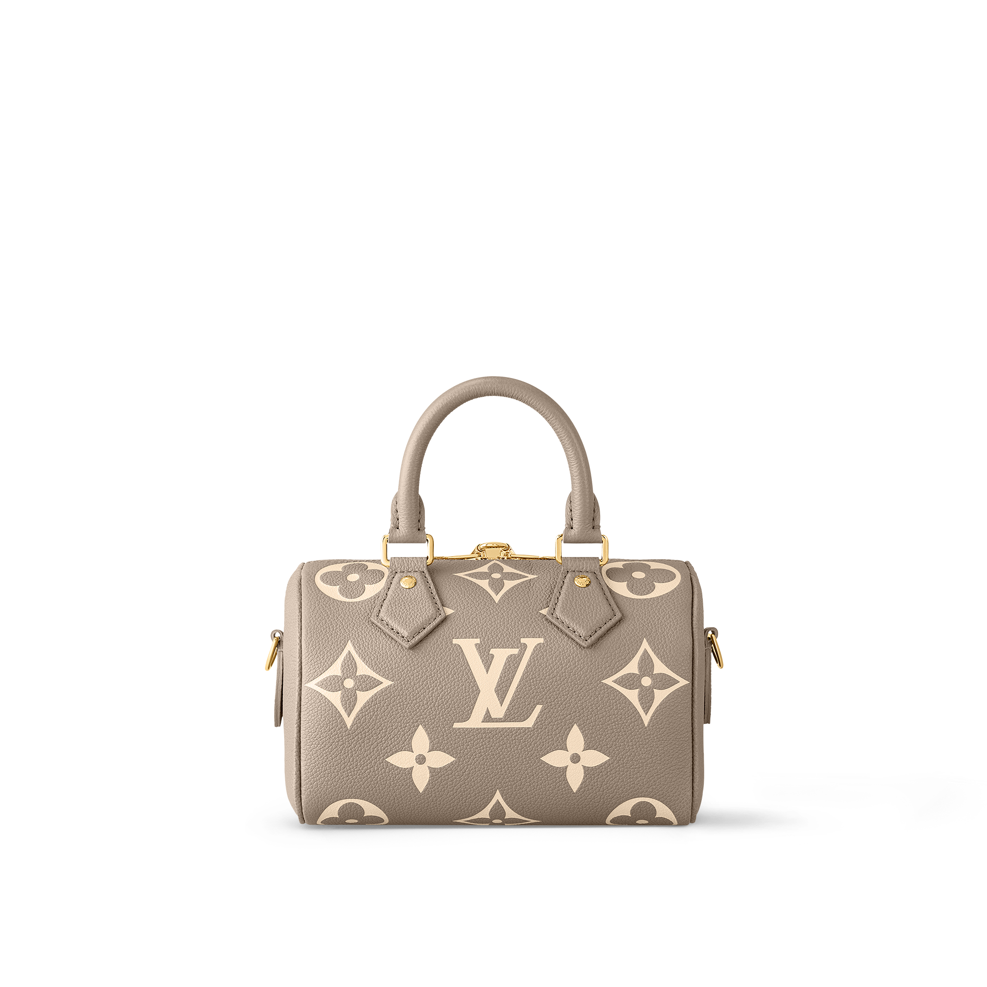 Bolso Speedy 20 con bandolera Piel Monogram Empreinte Bicolor Mujer Bolsos All Collections | LOUIS VUITTON (Zoom de producto)