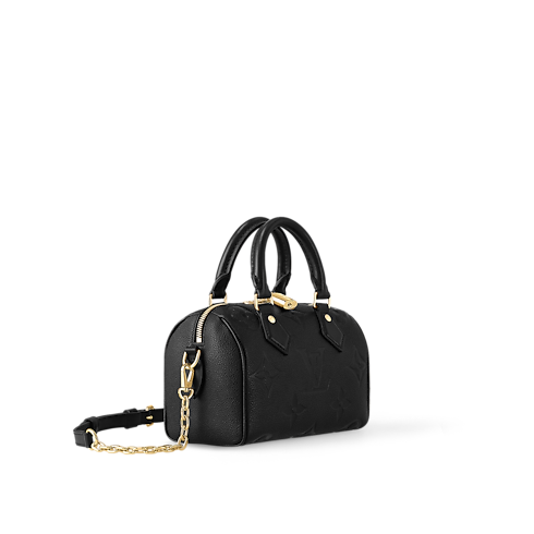 Bolso Speedy 20 con bandolera Piel Monogram Empreinte Mujer Bolsos Bolsos | LOUIS VUITTON (Zoom de producto)
