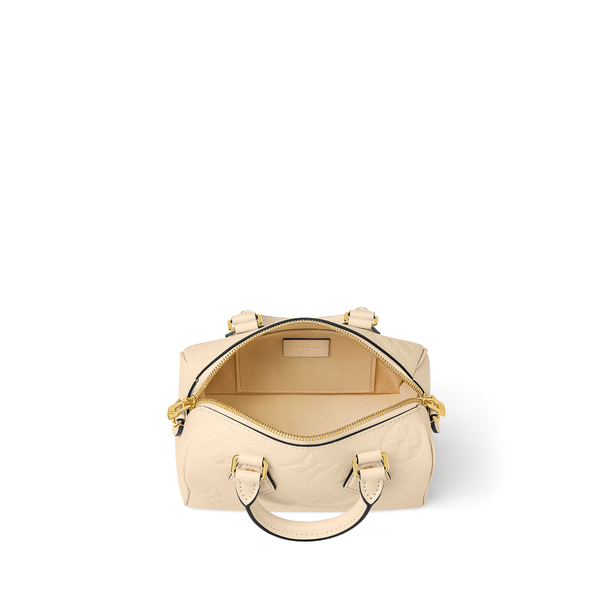 Bolso Speedy 20 con bandolera Piel Monogram Empreinte Mujer Bolsos Bolsos | LOUIS VUITTON (Zoom de producto)