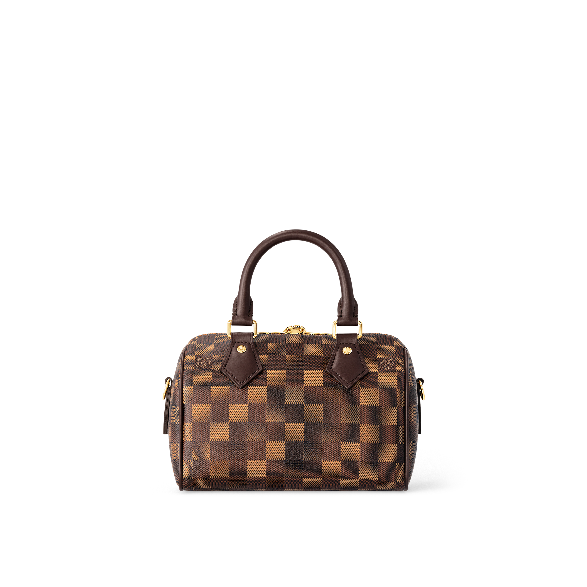 Bolso Speedy 20 con bandolera Lona Damier Ebène Mujer Bolsos Bolsos | LOUIS VUITTON (Zoom de producto)