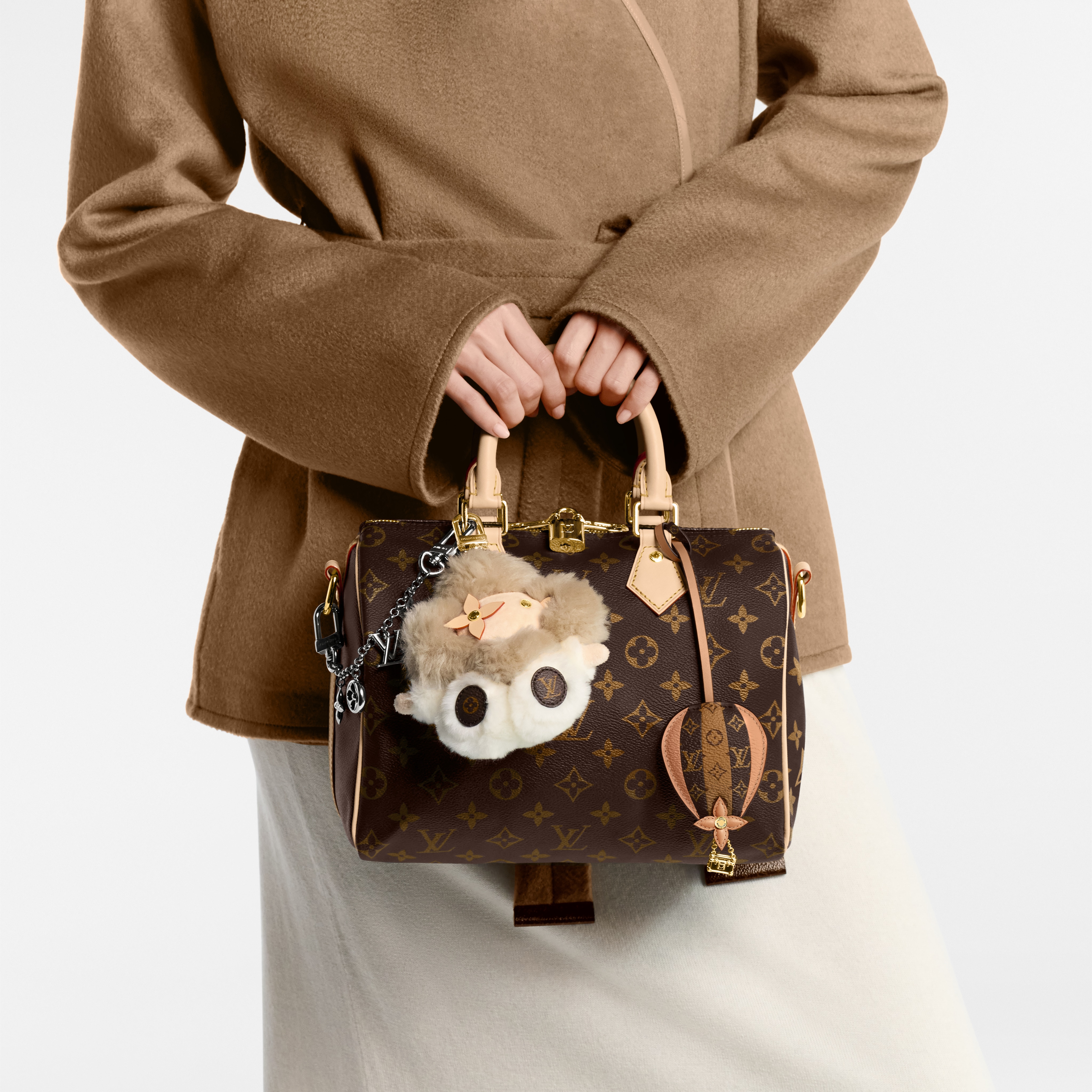 Bolso Speedy 25 con bandolera Lona Monogram Mujer Bolsos Bolsos | LOUIS VUITTON (Zoom de producto)