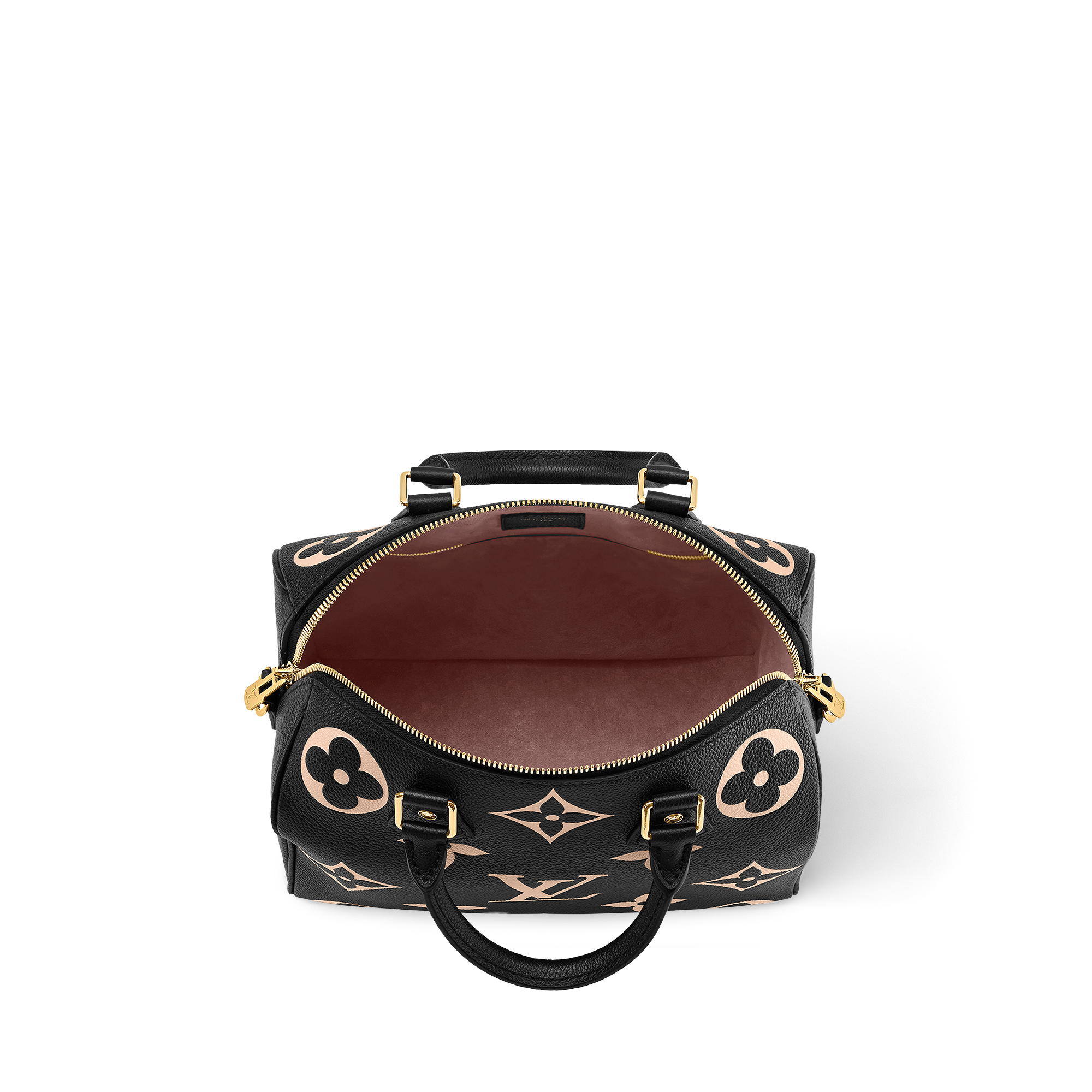 Bolso Speedy 25 con bandolera Piel Monogram Empreinte Bicolor Mujer Bolsos Bolsos | LOUIS VUITTON (Zoom de producto)
