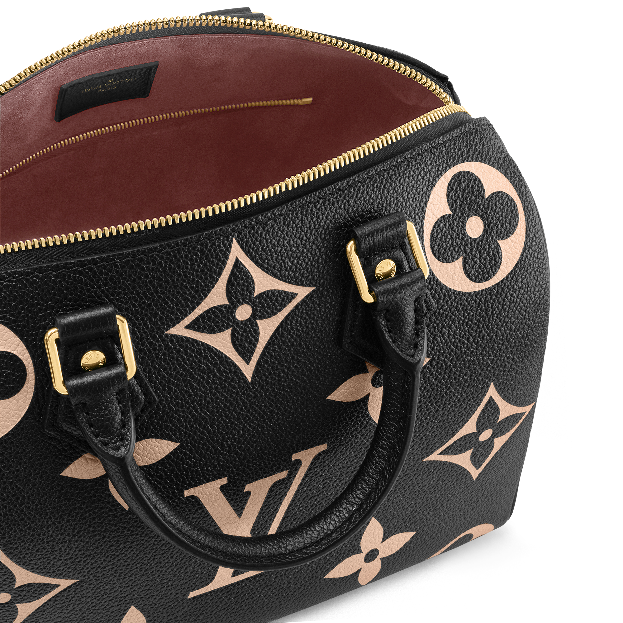 Bolso Speedy 25 con bandolera Piel Monogram Empreinte Bicolor Mujer Bolsos Bolsos | LOUIS VUITTON (Zoom de producto)