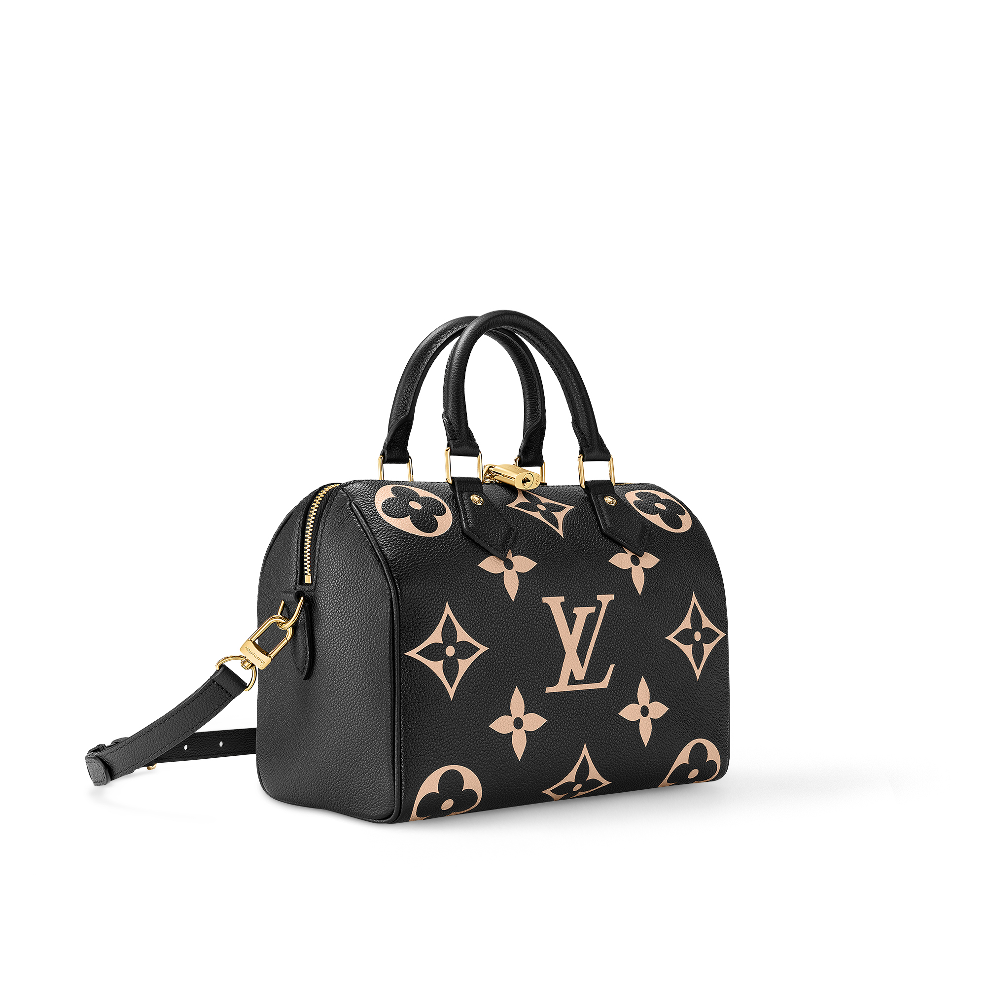 Bolso Speedy 25 con bandolera Piel Monogram Empreinte Bicolor Mujer Bolsos Bolsos | LOUIS VUITTON (Zoom de producto)