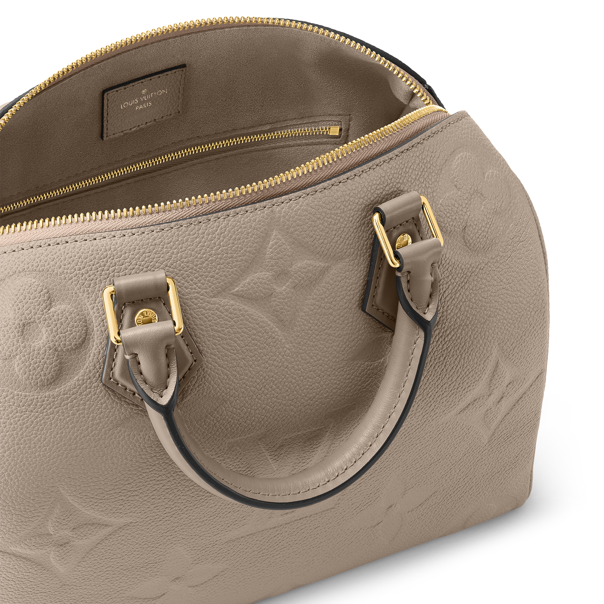 Bolso Speedy 25 con bandolera Piel Monogram Empreinte Mujer Bolsos Bolsos | LOUIS VUITTON (Zoom de producto)