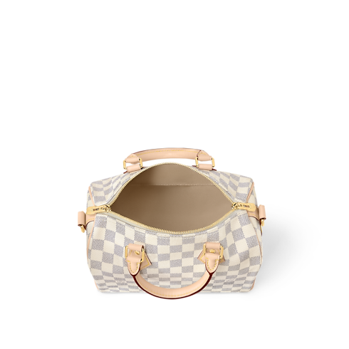 Bolso Speedy 25 con bandolera Lona Damier Azur Mujer Bolsos Bolsos | LOUIS VUITTON (Zoom de producto)
