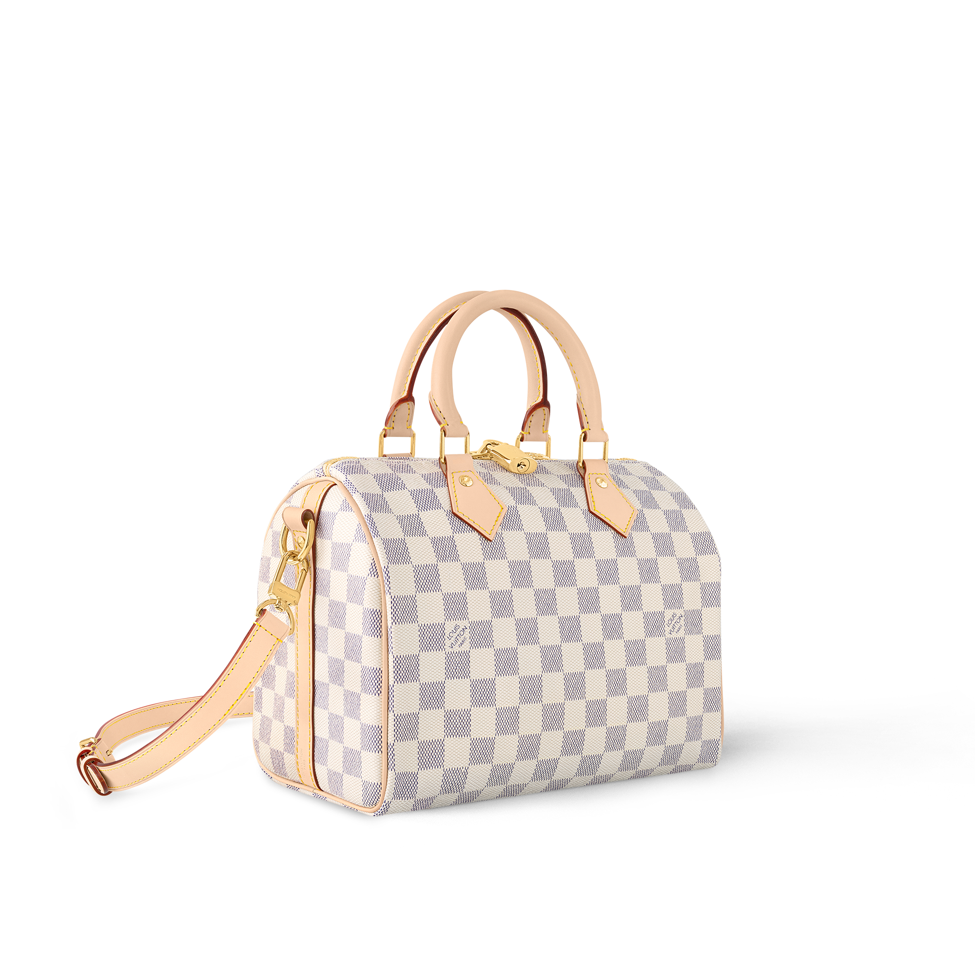 Bolso Speedy 25 con bandolera Lona Damier Azur Mujer Bolsos Bolsos | LOUIS VUITTON (Zoom de producto)