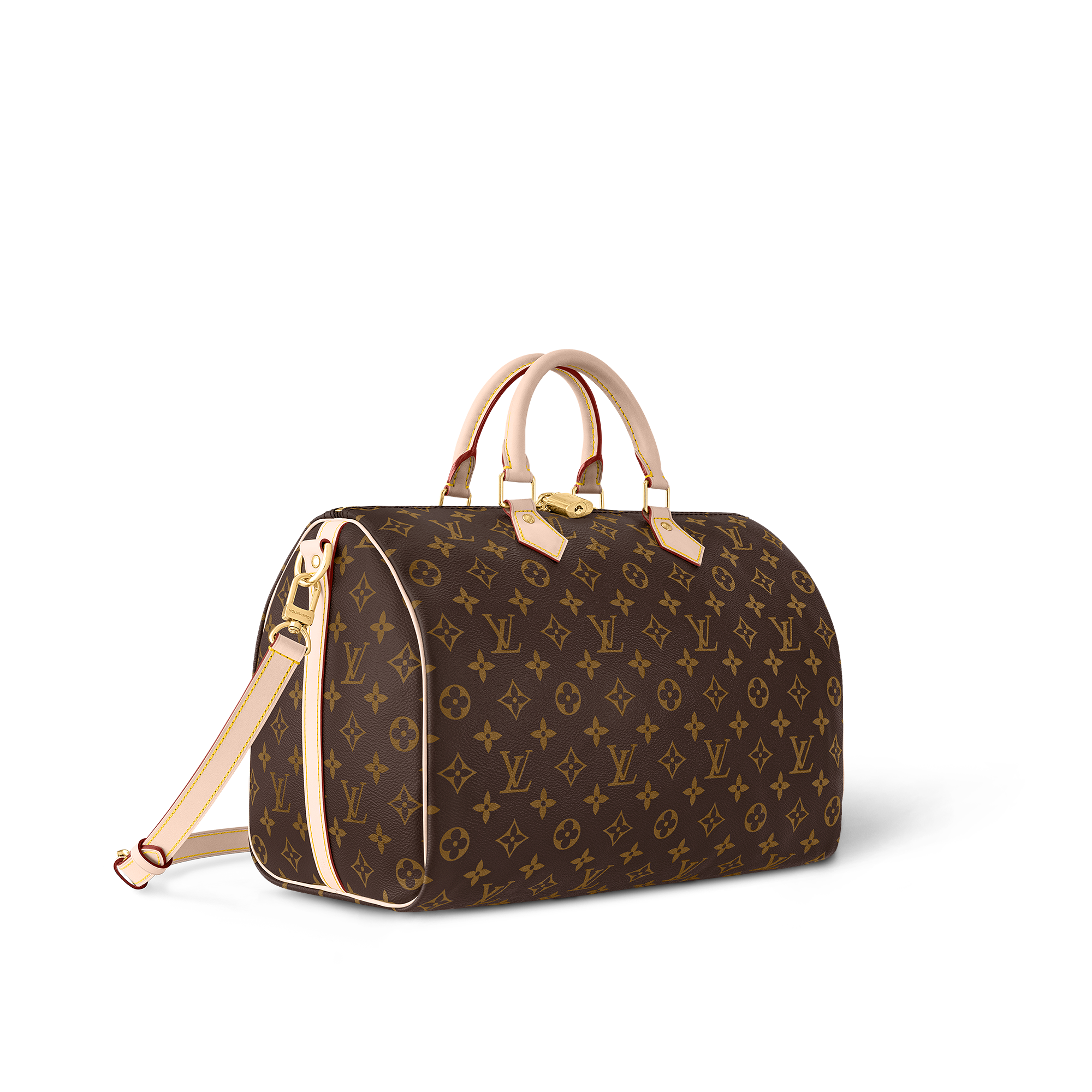 Bolso Speedy 35 con bandolera Lona Monogram Mujer Bolsos Bolsos | LOUIS VUITTON (Zoom de producto)