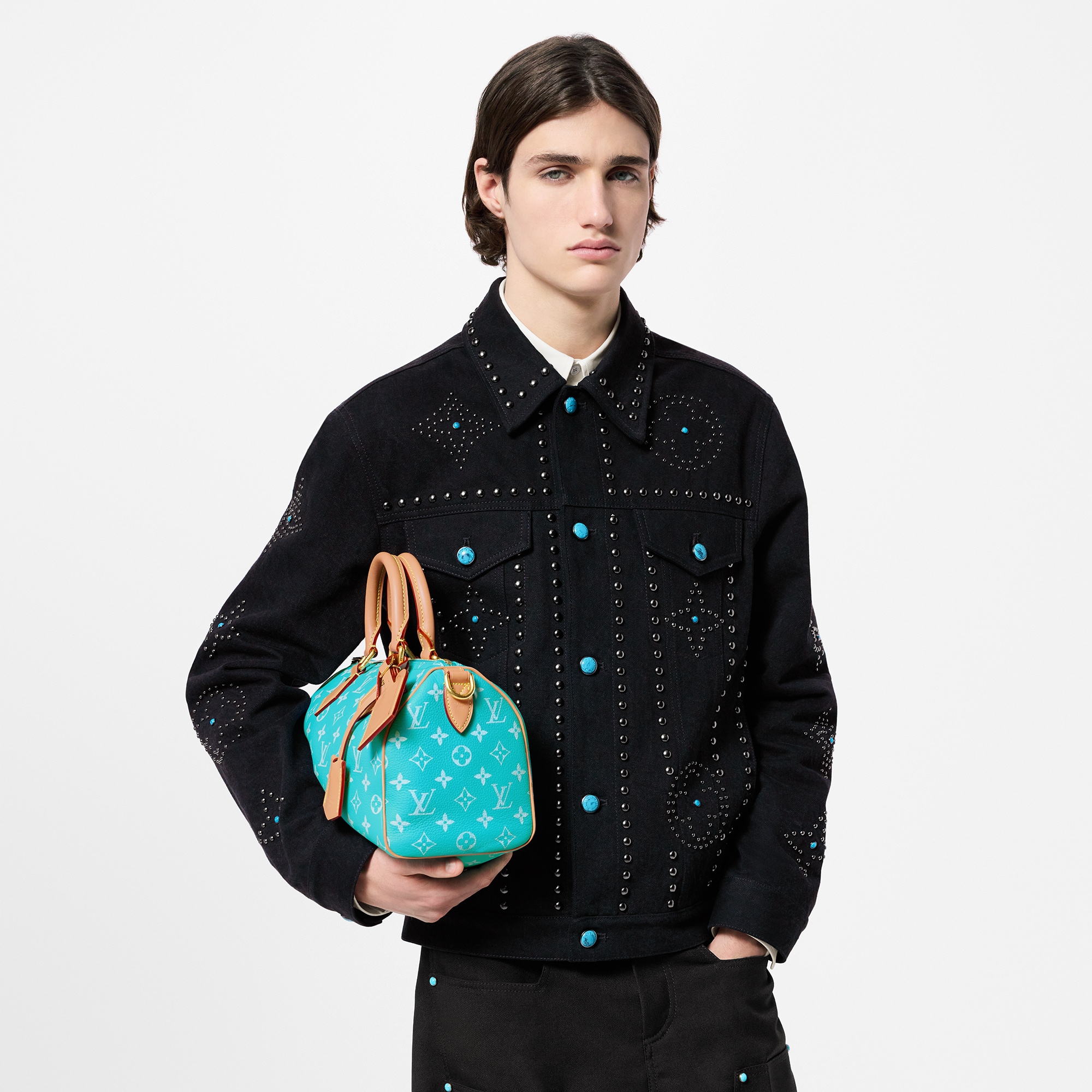 Bolso Speedy P9 25 con bandolera Autres Cuirs Monogram Les Extraordinaires Artículos de marroquinería y viaje Speedy P9 | LOUIS VUITTON (Zoom de producto)