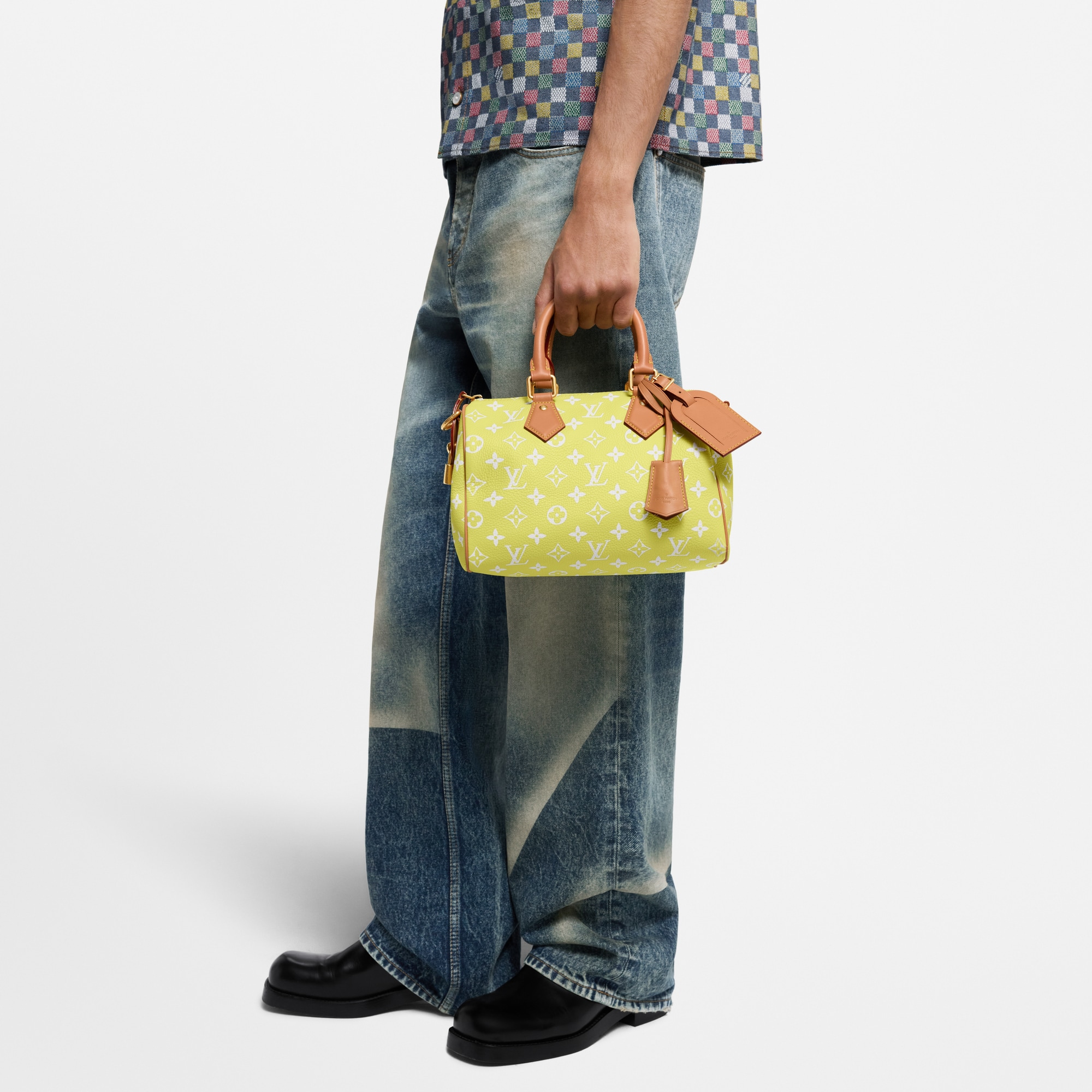 Bolso Speedy P9 25 con bandolera Autres Cuirs Monogram Les Extraordinaires Artículos de marroquinería y viaje Speedy P9 | LOUIS VUITTON (Zoom de producto)