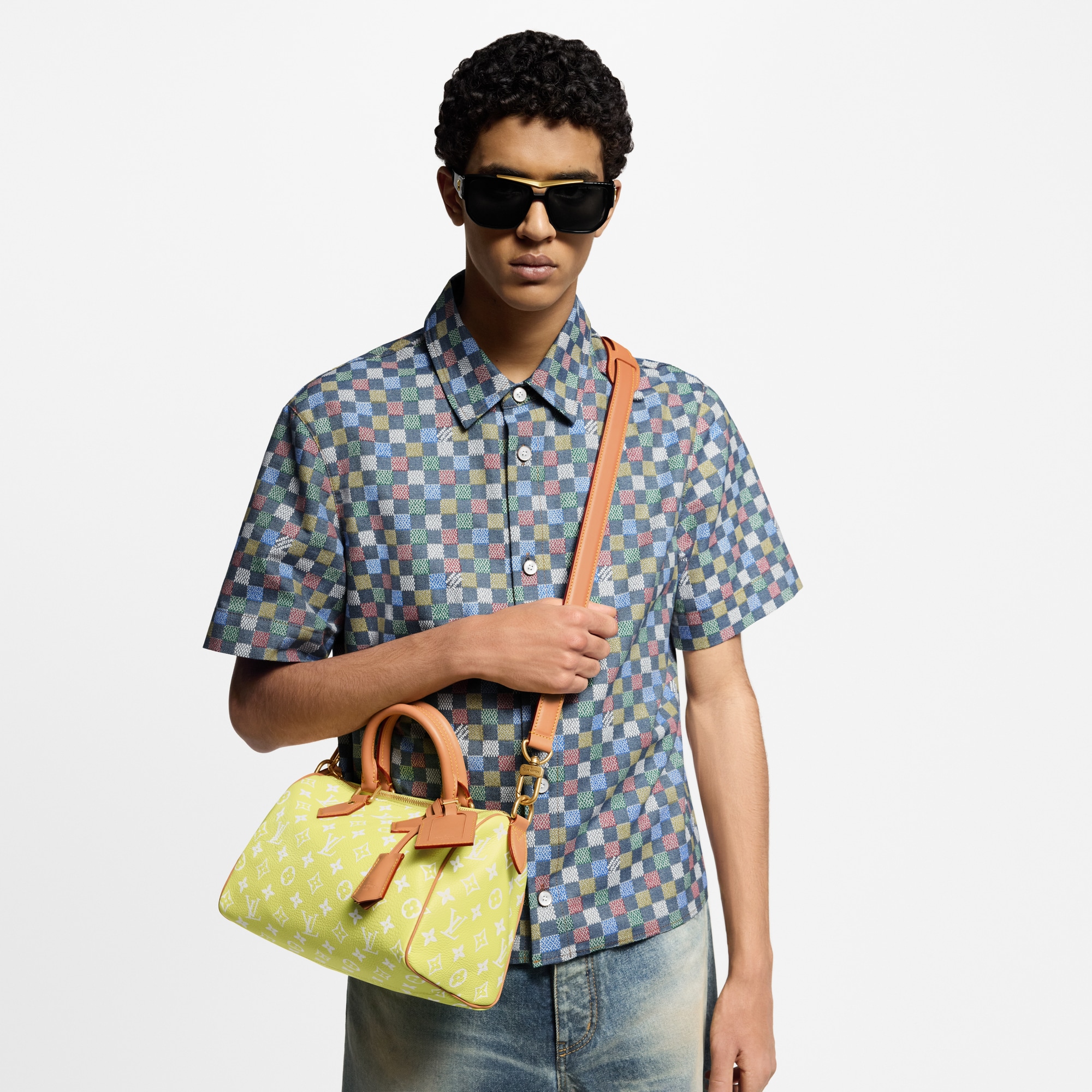 Bolso Speedy P9 25 con bandolera Autres Cuirs Monogram Les Extraordinaires Artículos de marroquinería y viaje Speedy P9 | LOUIS VUITTON (Zoom de producto)