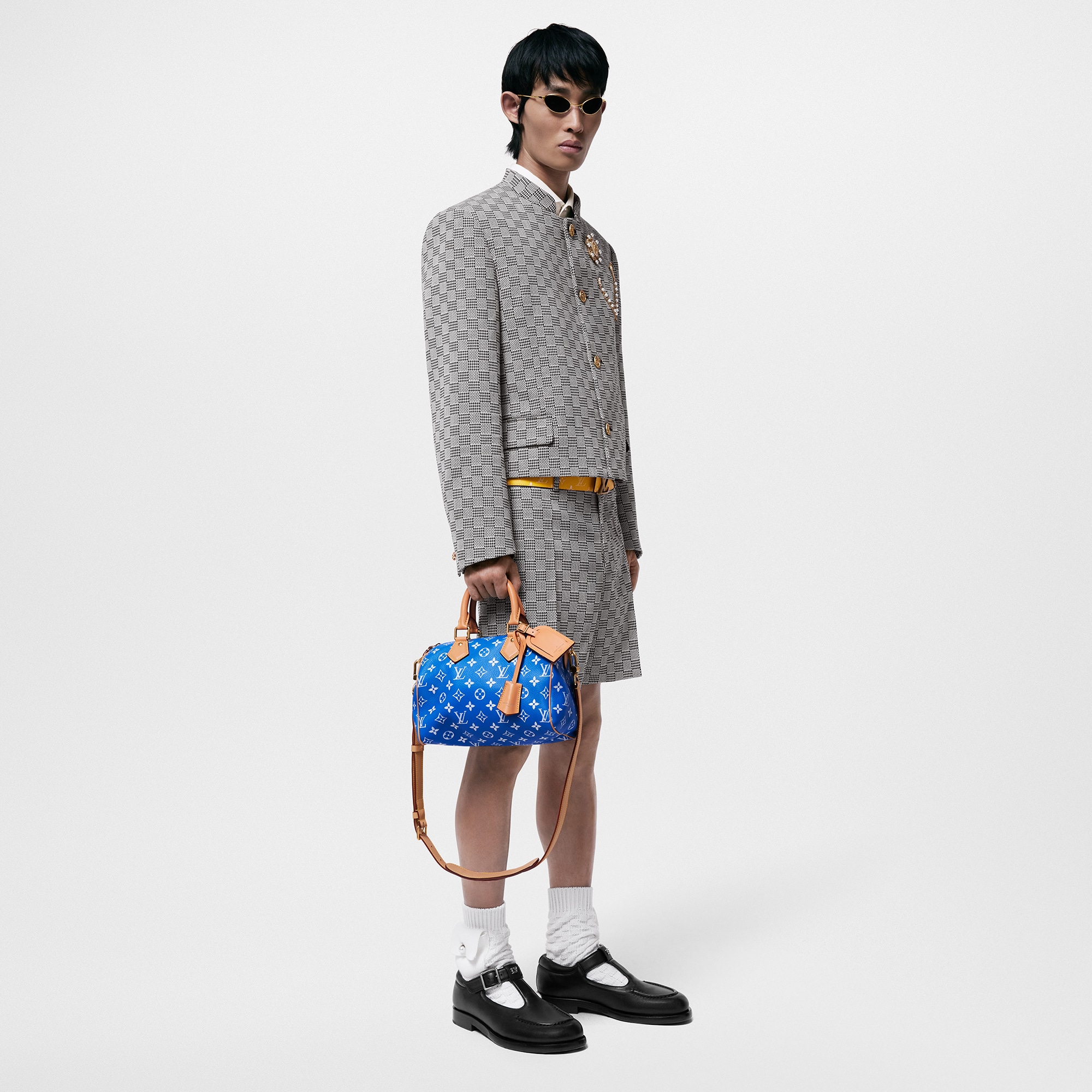 Bolso Speedy P9 25 con bandolera Autres Cuirs Monogram Les Extraordinaires Artículos de marroquinería y viaje Speedy P9 | LOUIS VUITTON (Zoom de producto)