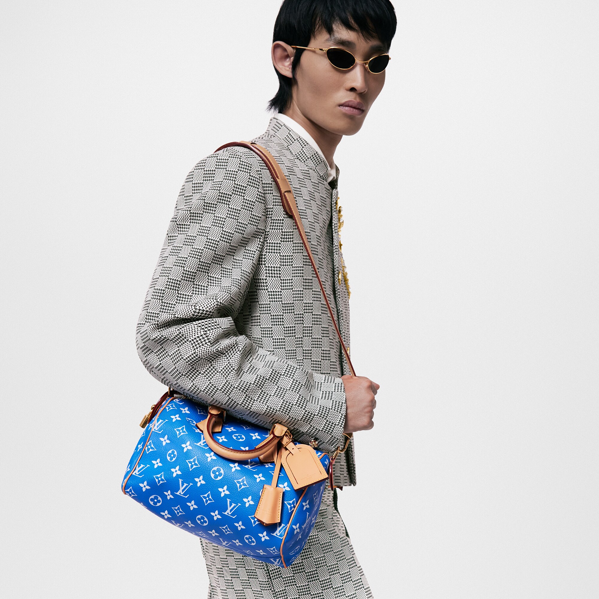 Bolso Speedy P9 25 con bandolera Autres Cuirs Monogram Les Extraordinaires Artículos de marroquinería y viaje Speedy P9 | LOUIS VUITTON (Zoom de producto)