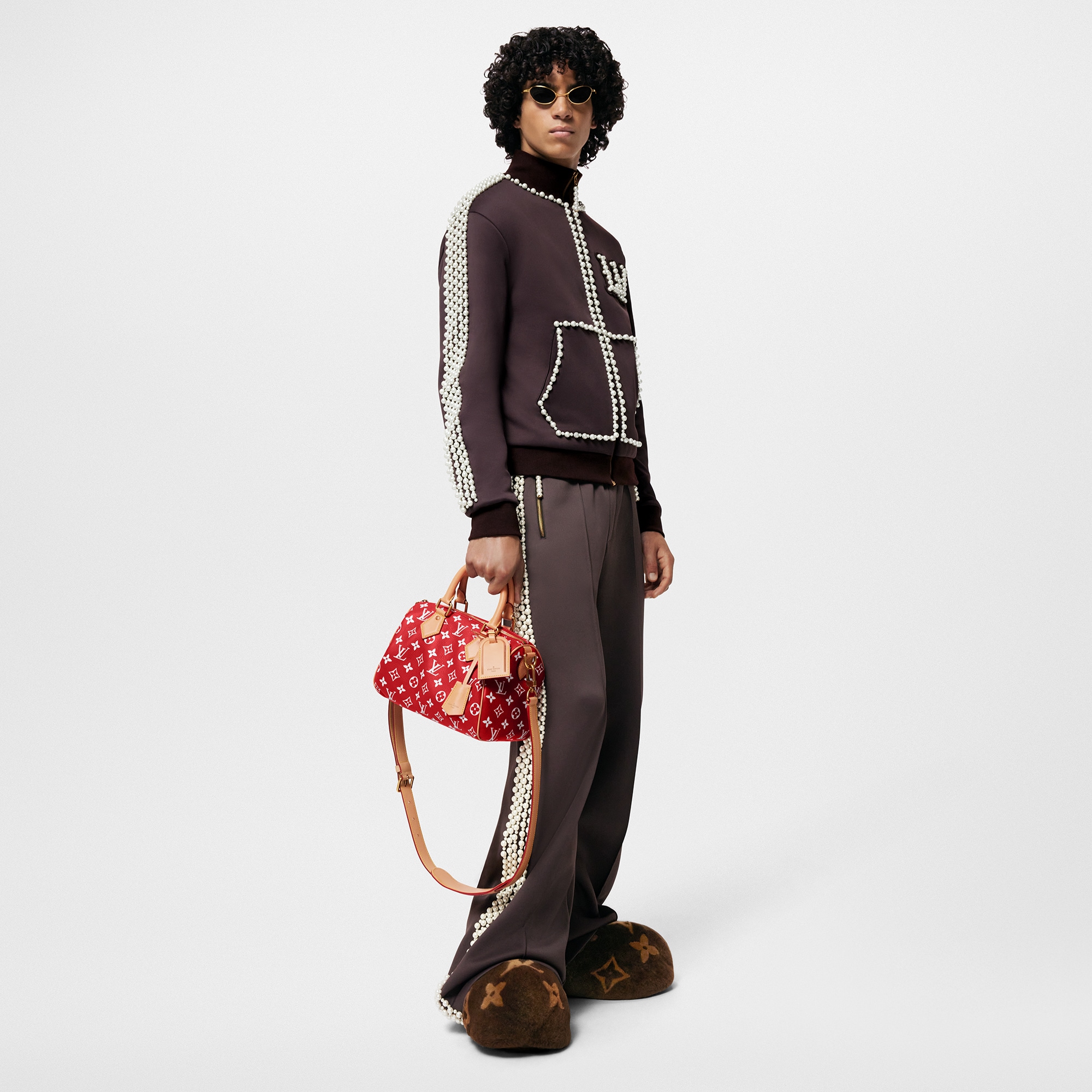 Bolso Speedy P9 25 con bandolera Autres Cuirs Monogram Les Extraordinaires Artículos de marroquinería y viaje Speedy P9 | LOUIS VUITTON (Zoom de producto)