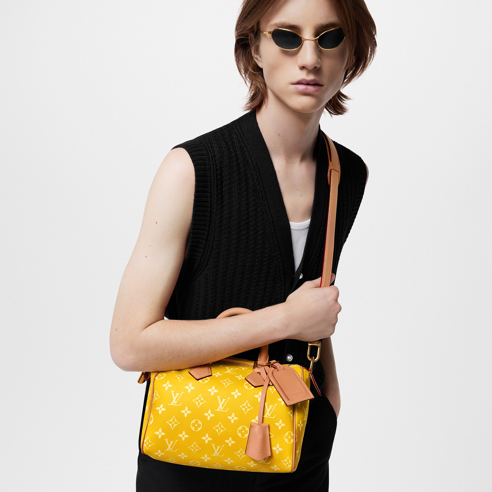 Bolso Speedy P9 25 con bandolera Autres Cuirs Monogram Les Extraordinaires Artículos de marroquinería y viaje Speedy P9 | LOUIS VUITTON (Zoom de producto)