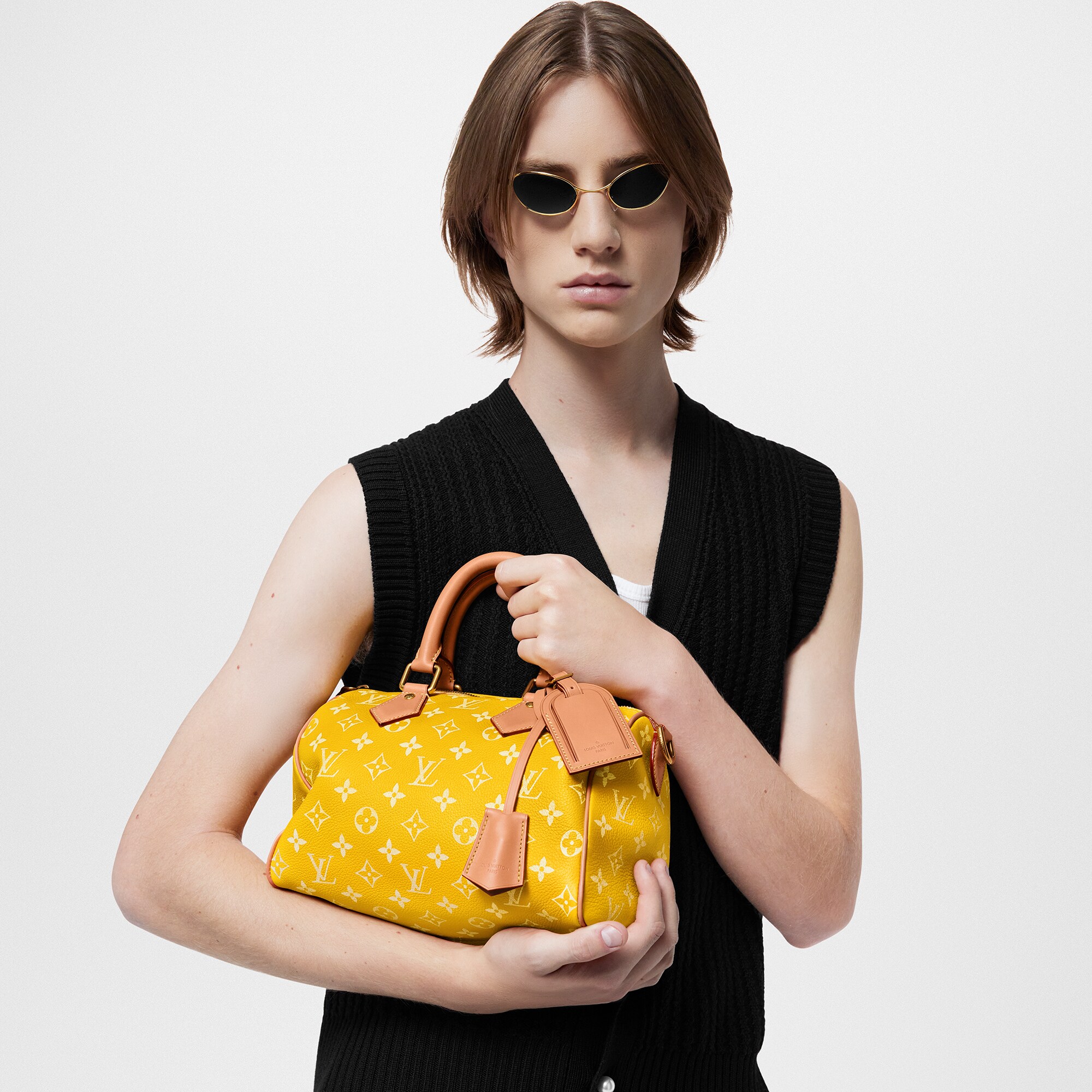 Bolso Speedy P9 25 con bandolera Autres Cuirs Monogram Les Extraordinaires Artículos de marroquinería y viaje Speedy P9 | LOUIS VUITTON (Zoom de producto)