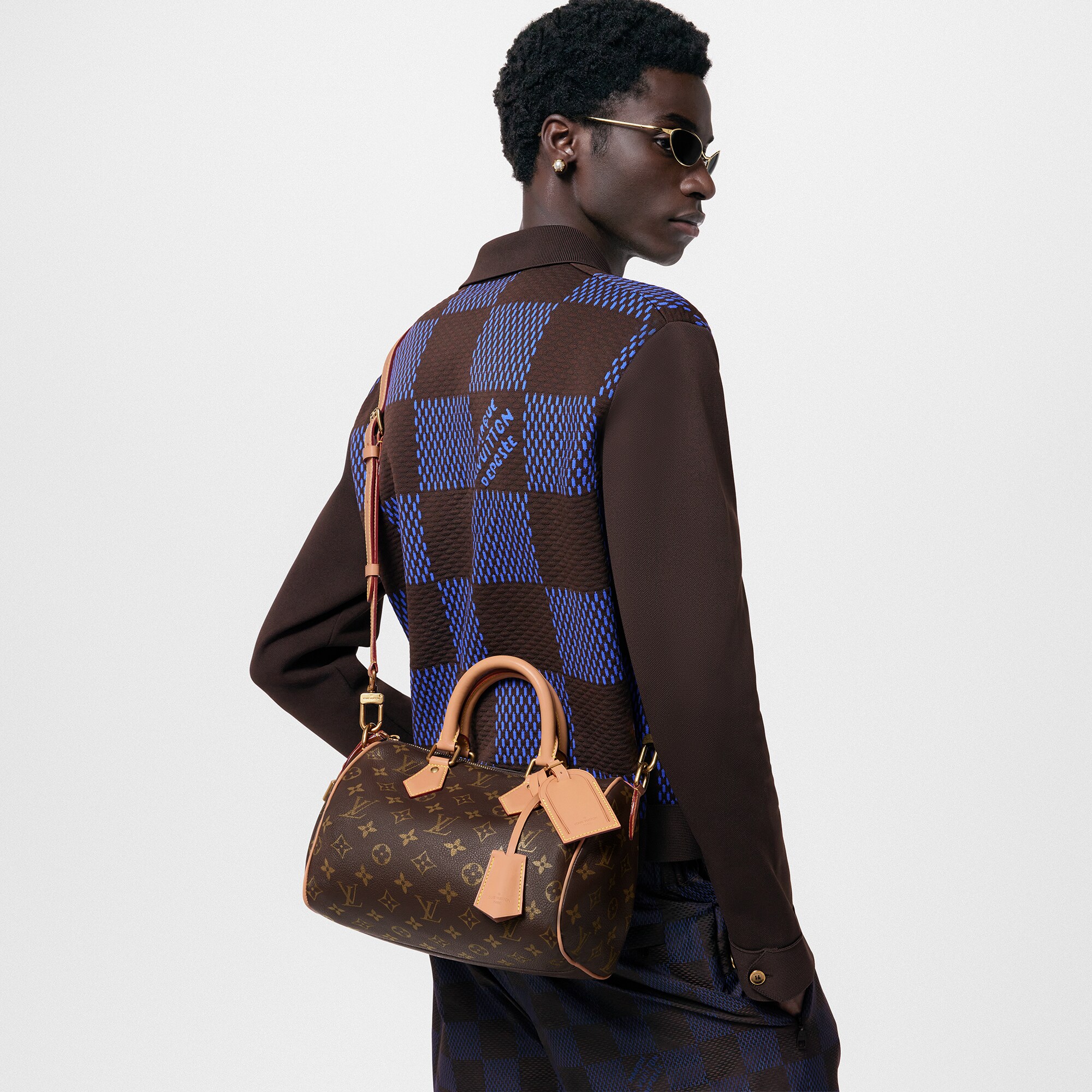 Bolso Speedy P9 25 con bandolera Autres Cuirs Monogram Les Extraordinaires Artículos de marroquinería y viaje Speedy P9 | LOUIS VUITTON (Zoom de producto)