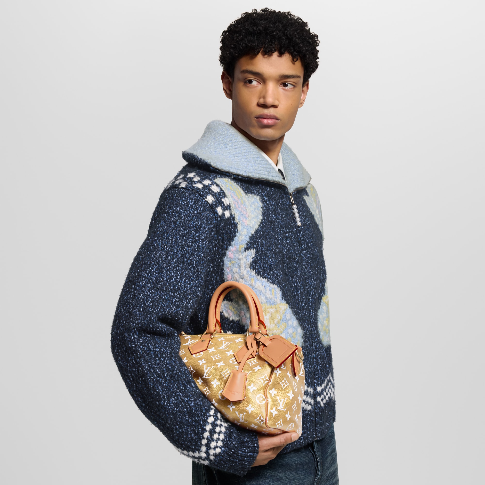 Bolso Speedy P9 25 con bandolera H40 Les Extraordinaires Artículos de marroquinería y viaje Speedy P9 | LOUIS VUITTON (Zoom de producto)