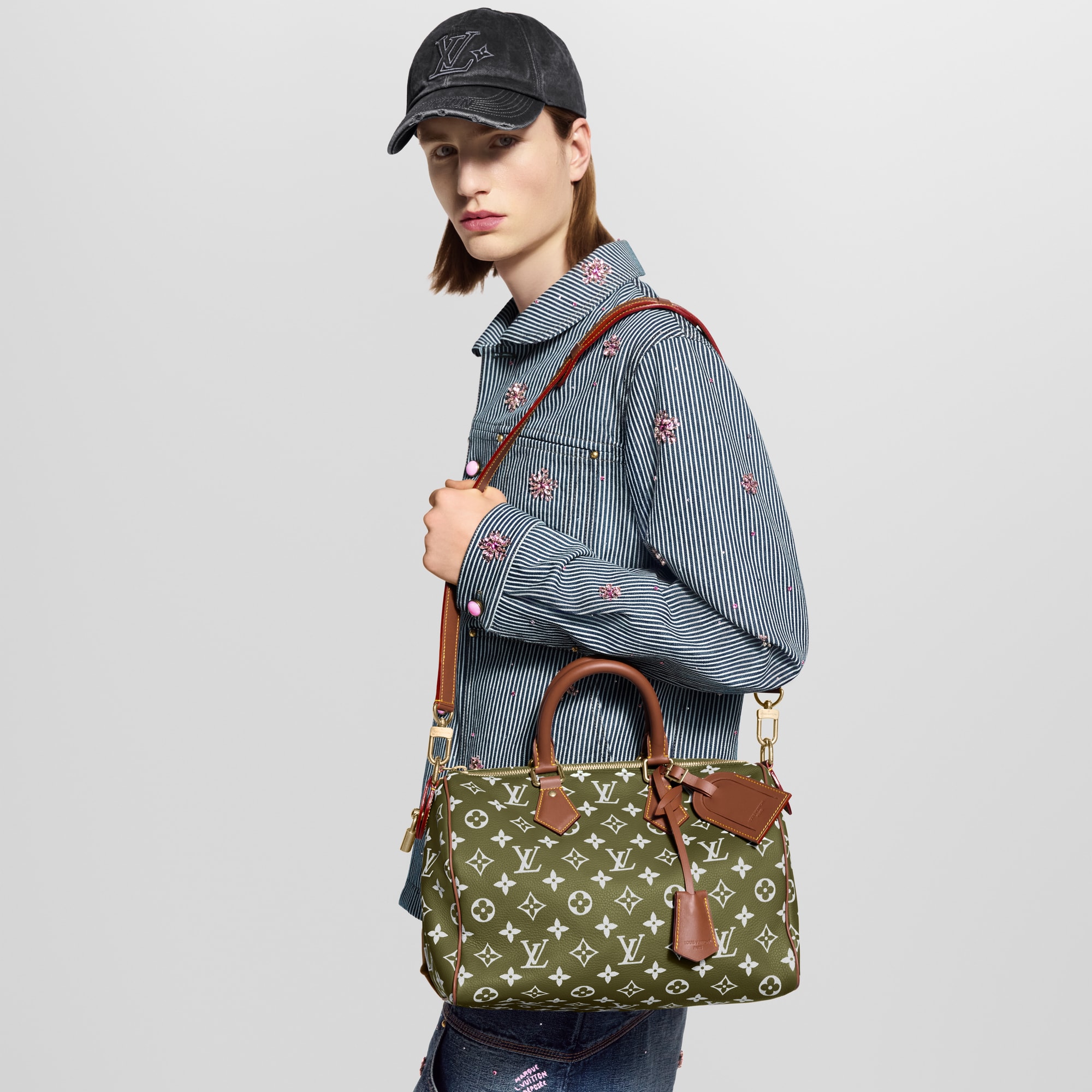 Bolso Speedy P9 30 con bandolera Autres Cuirs Monogram Les Extraordinaires Artículos de marroquinería y viaje Speedy P9 | LOUIS VUITTON (Zoom de producto)