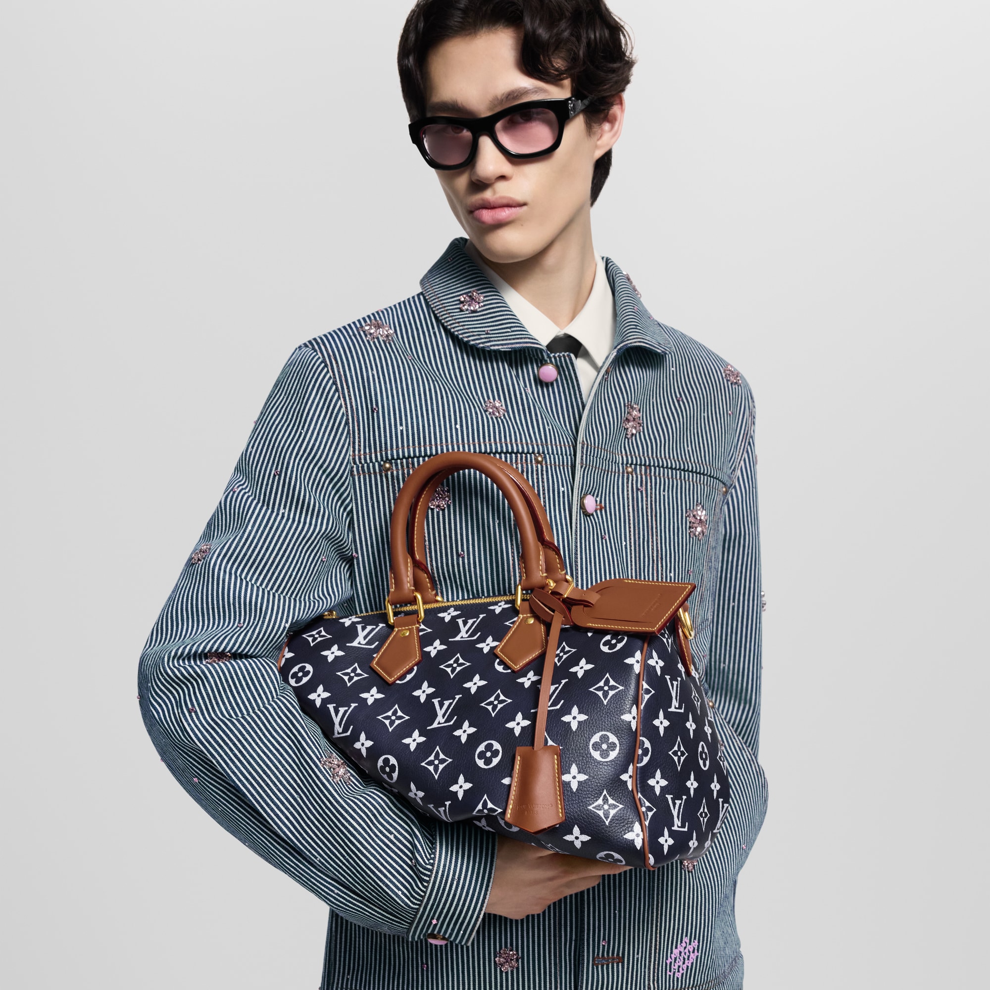 Bolso Speedy P9 30 con bandolera Autres Cuirs Monogram Les Extraordinaires Artículos de marroquinería y viaje Speedy P9 | LOUIS VUITTON (Zoom de producto)