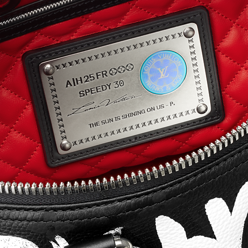 Bolso Speedy P9 30 Scribble con bandolera autres_cuirs_monogram Hombre Bolsos Speedy P9 | LOUIS VUITTON (Zoom de producto)