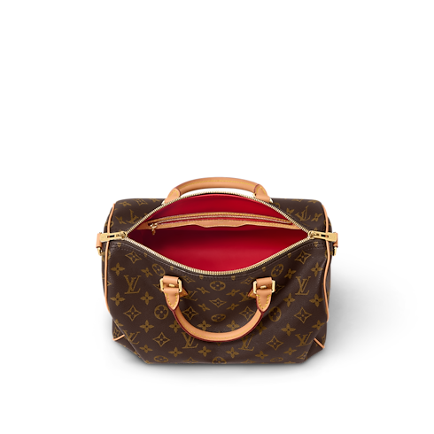 Bolso Speedy Soft 30 Crafty Lona Monogram Mujer Bolsos Bolsos | LOUIS VUITTON (Zoom de producto)