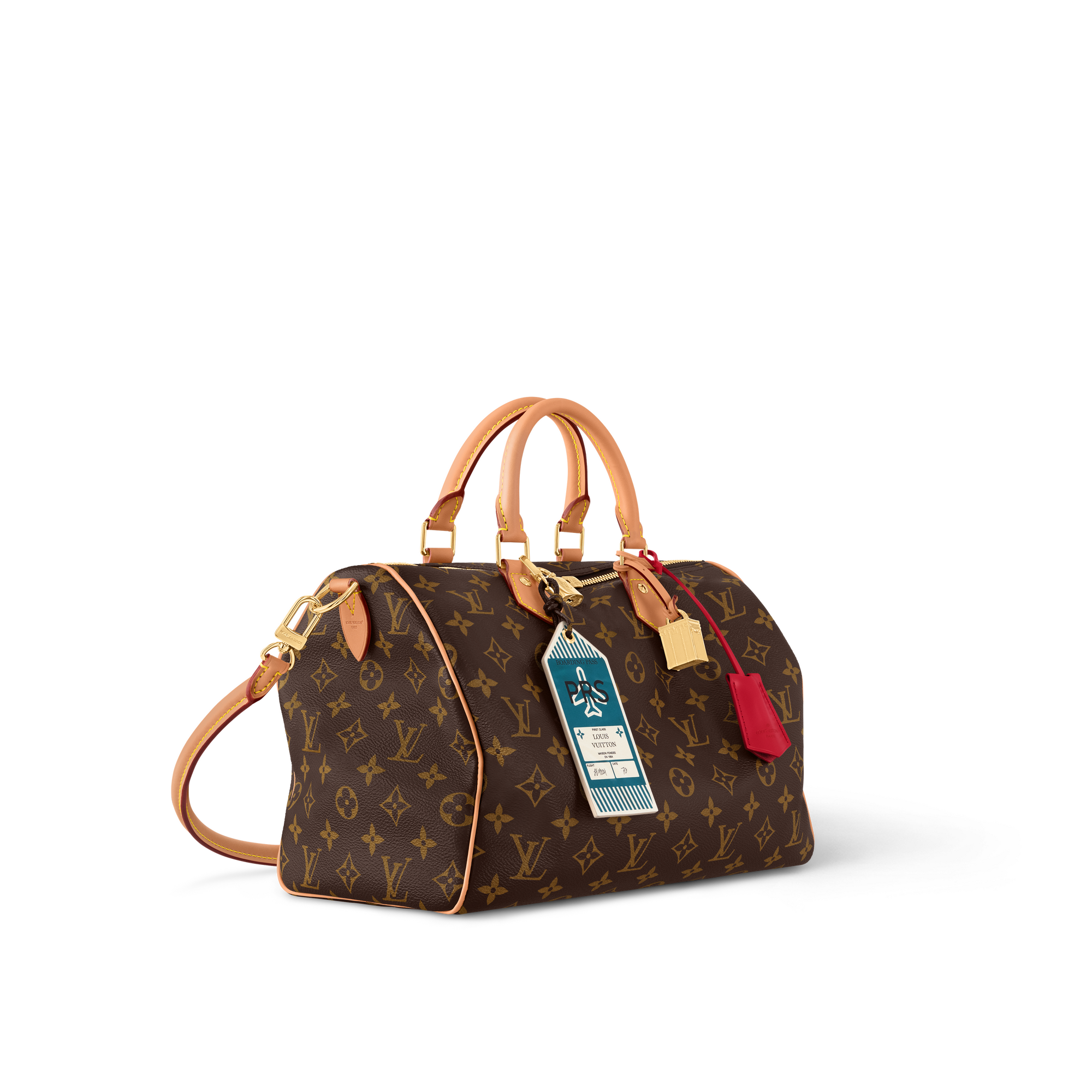 Bolso Speedy Soft 30 Crafty Lona Monogram Mujer Bolsos Bolsos | LOUIS VUITTON (Zoom de producto)