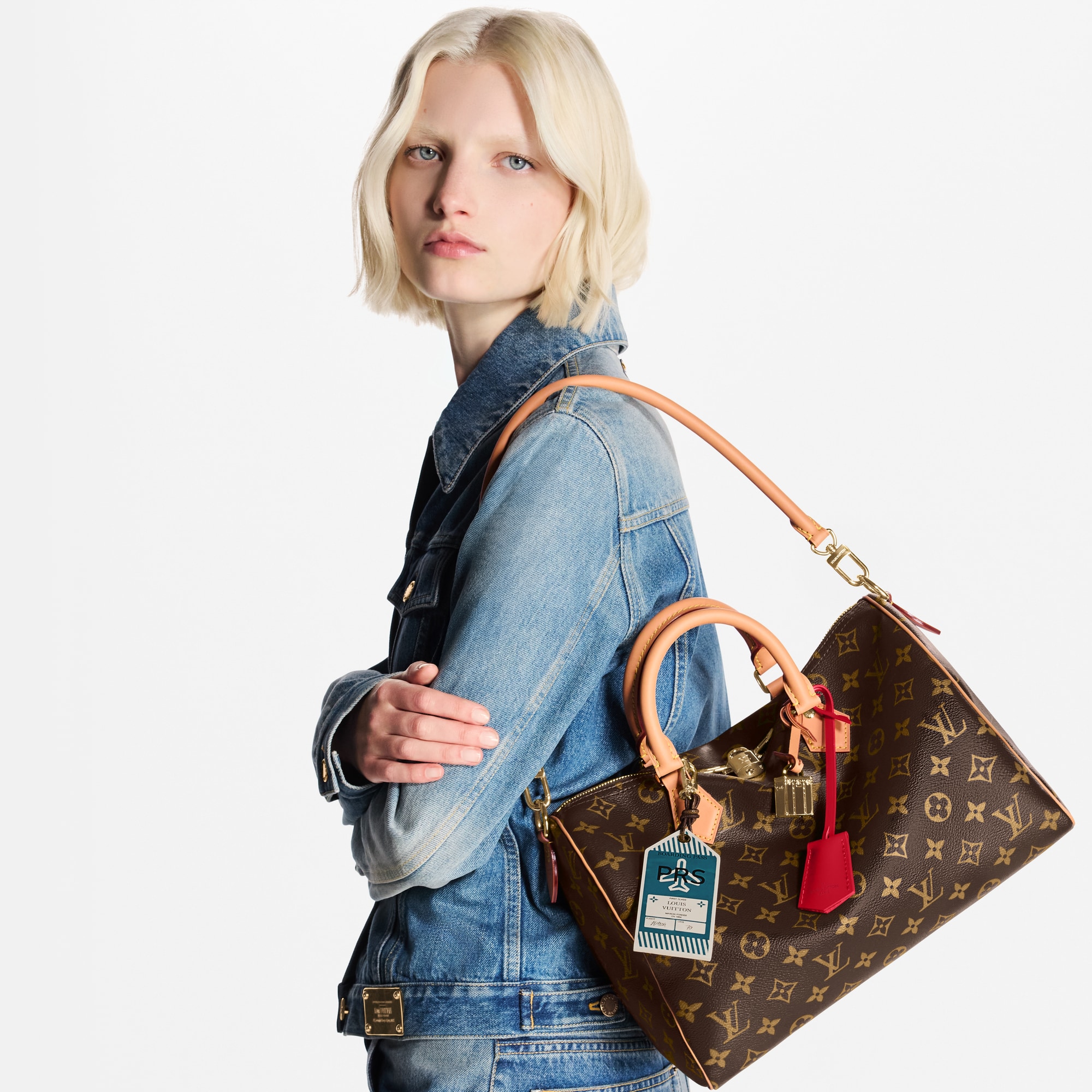 Bolso Speedy Soft 30 Crafty Lona Monogram Mujer Bolsos Bolsos | LOUIS VUITTON (Zoom de producto)