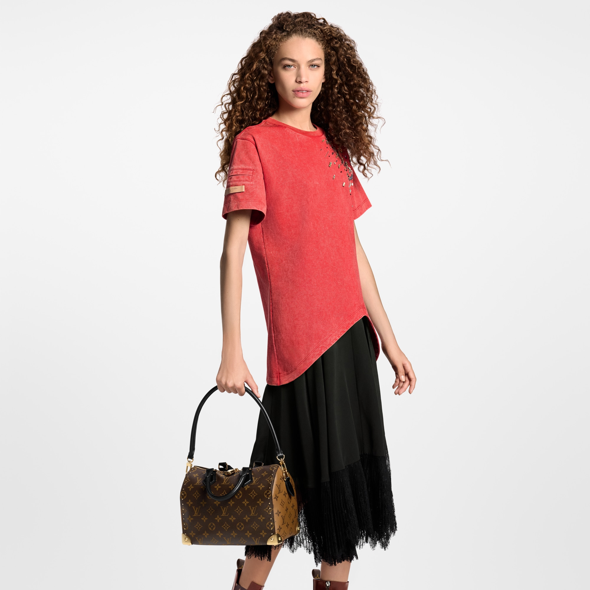 Bolso Speedy Trunk 25 Lona Monogram Bolsos y pequeña marroquinería Bolsos de mujer Icónicos Louis Vuitton | LOUIS VUITTON (Zoom de producto)