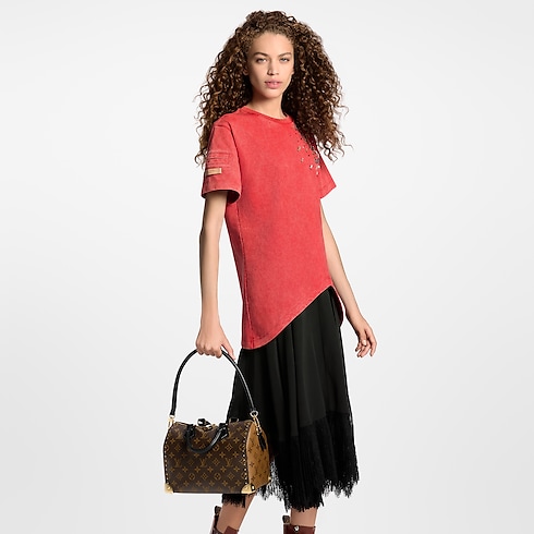 Bolso Speedy Trunk 25 Lona Monogram Bolsos y pequeña marroquinería Bolsos de mujer Icónicos Louis Vuitton | LOUIS VUITTON (Zoom de producto)