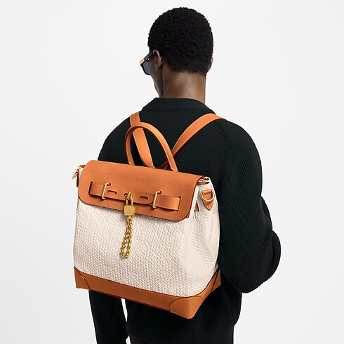 Bolso Steamer 30 autres_cuirs_monogram Bolsos y pequeña marroquinería Bolso de hombre LV Icons | LOUIS VUITTON (Zoom de producto)