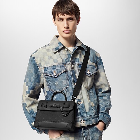 Bolso Steamer PM Monogram Piel Taurillon Hombre Bolsos Todas las colecciones | LOUIS VUITTON (Zoom de producto)