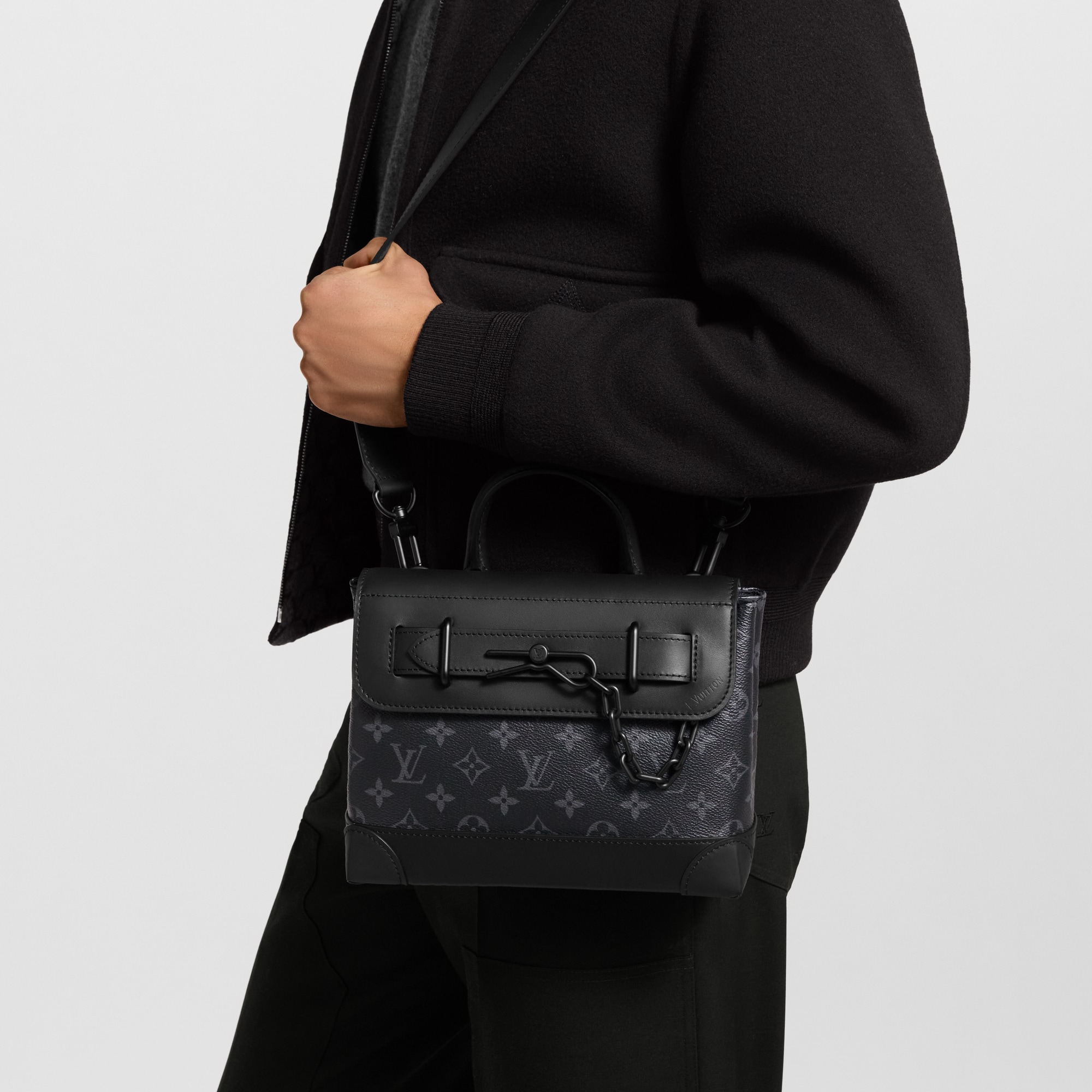 Bolso Steamer PM Lona Monogram Eclipse Hombre Bolsos Todas las colecciones | LOUIS VUITTON (Zoom de producto)