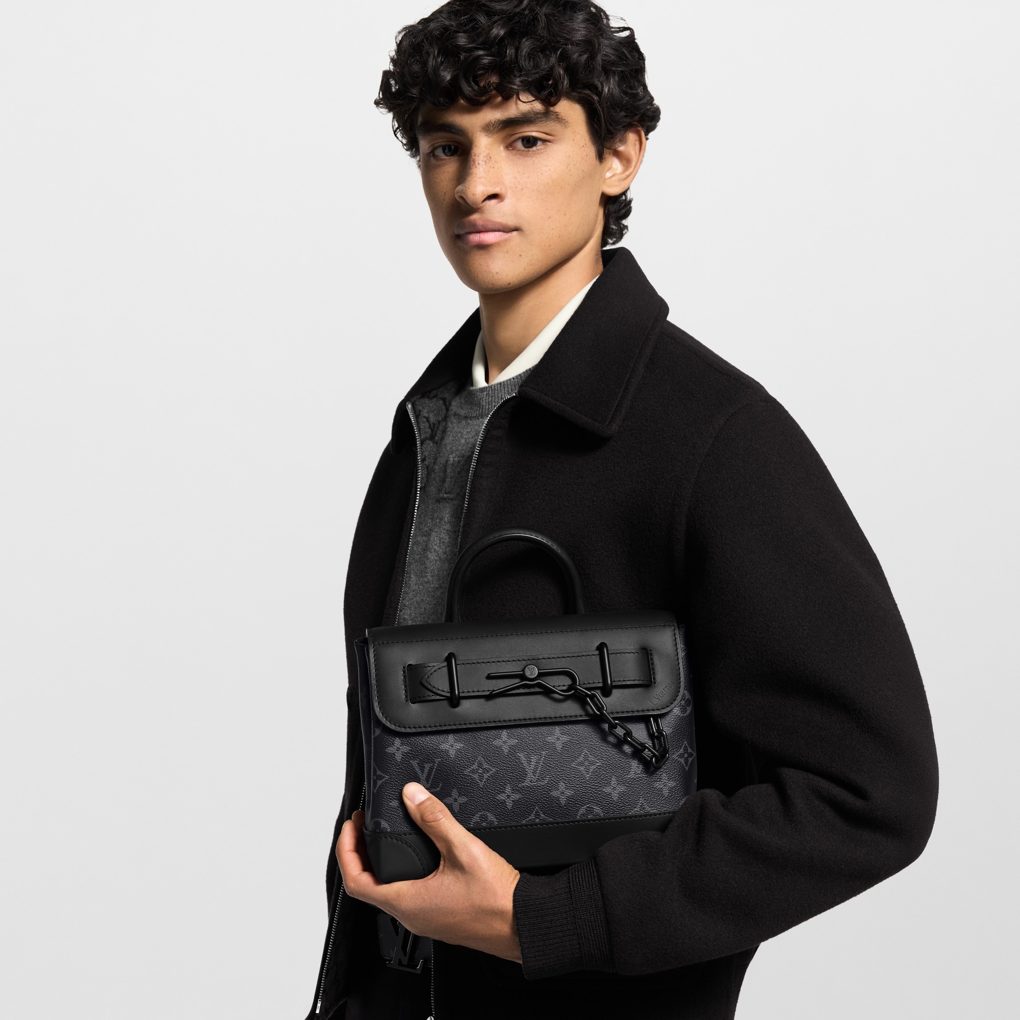 Bolso Steamer PM Lona Monogram Eclipse Hombre Bolsos Todas las colecciones | LOUIS VUITTON (Zoom de producto)