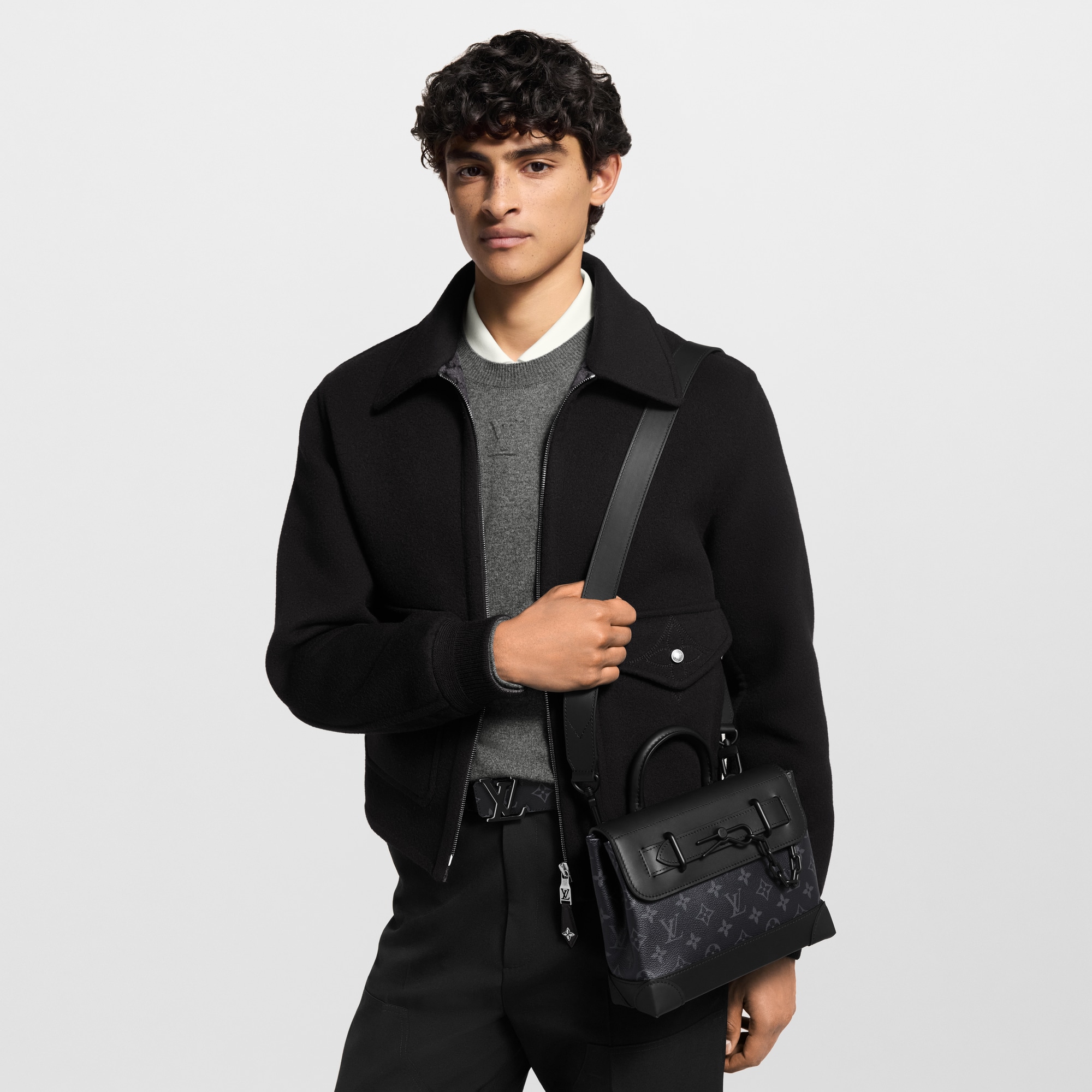 Bolso Steamer PM Lona Monogram Eclipse Hombre Bolsos Todas las colecciones | LOUIS VUITTON (Zoom de producto)