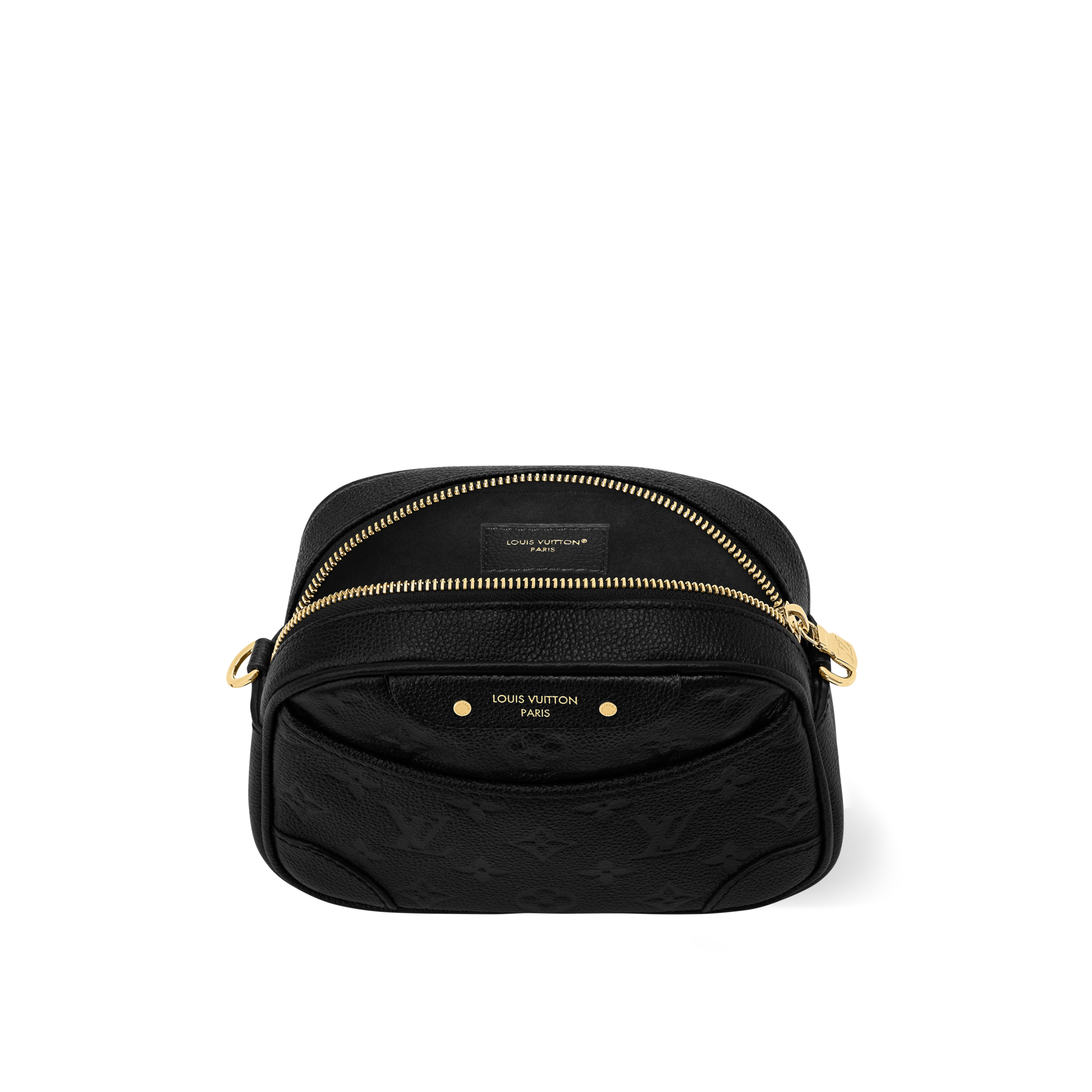 Bolso Tiny Camera Piel Monogram Empreinte Mujer Carteras y pequeña marroquinería Carteras con cadena y mini bolsos | LOUIS VUITTON (Zoom de producto)