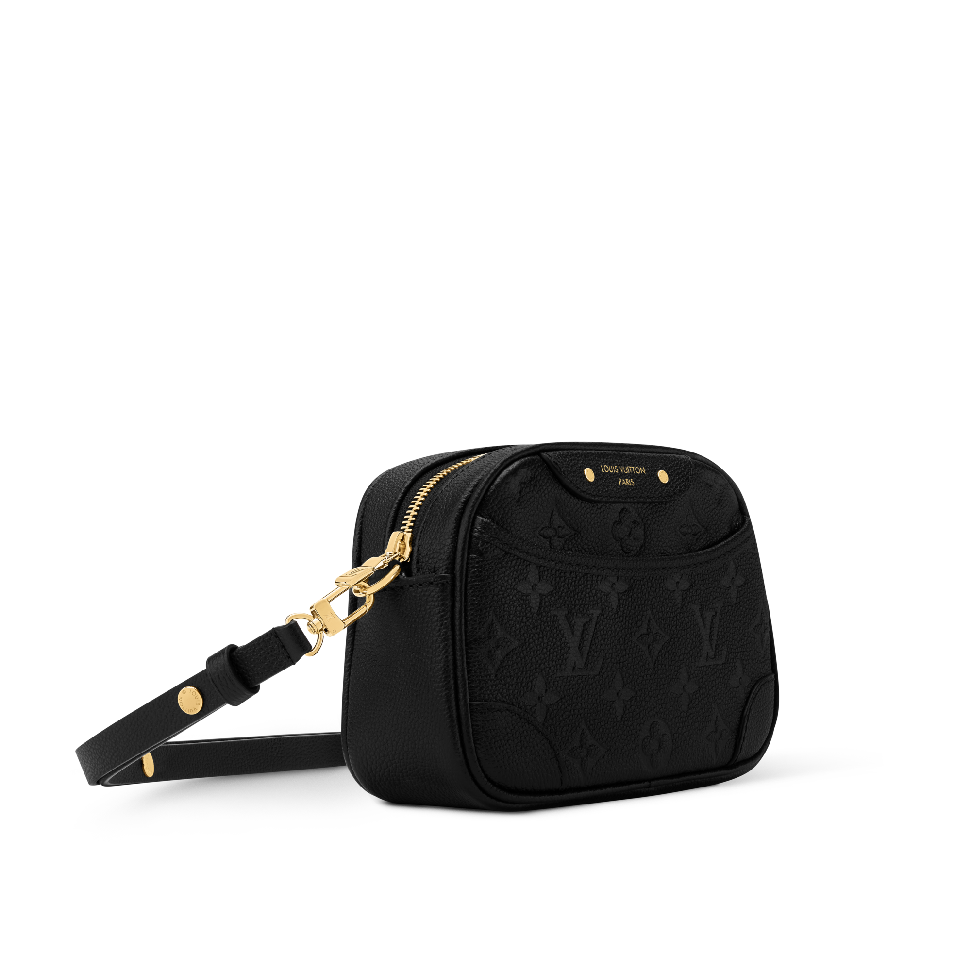 Bolso Tiny Camera Piel Monogram Empreinte Mujer Carteras y pequeña marroquinería Carteras con cadena y mini bolsos | LOUIS VUITTON (Zoom de producto)