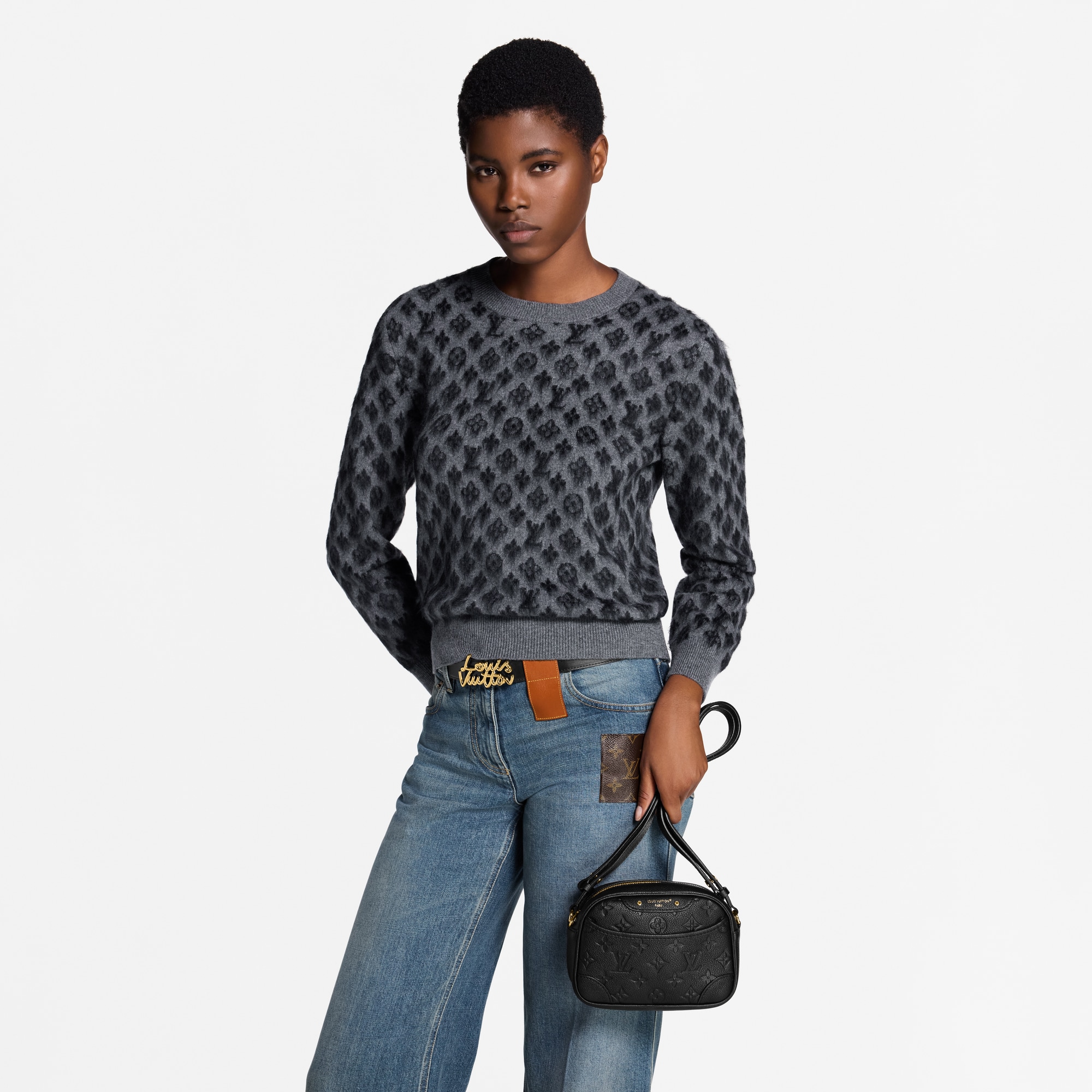 Bolso Tiny Camera Piel Monogram Empreinte Mujer Carteras y pequeña marroquinería Carteras con cadena y mini bolsos | LOUIS VUITTON (Zoom de producto)