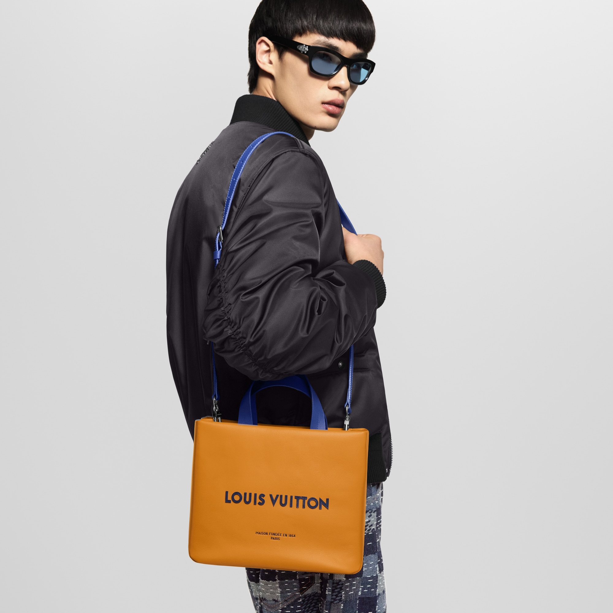 Bolso tote Mini Shopper Otros pieles Bolsos y pequeña marroquinería Bolso de hombre Novedades | LOUIS VUITTON (Zoom de producto)