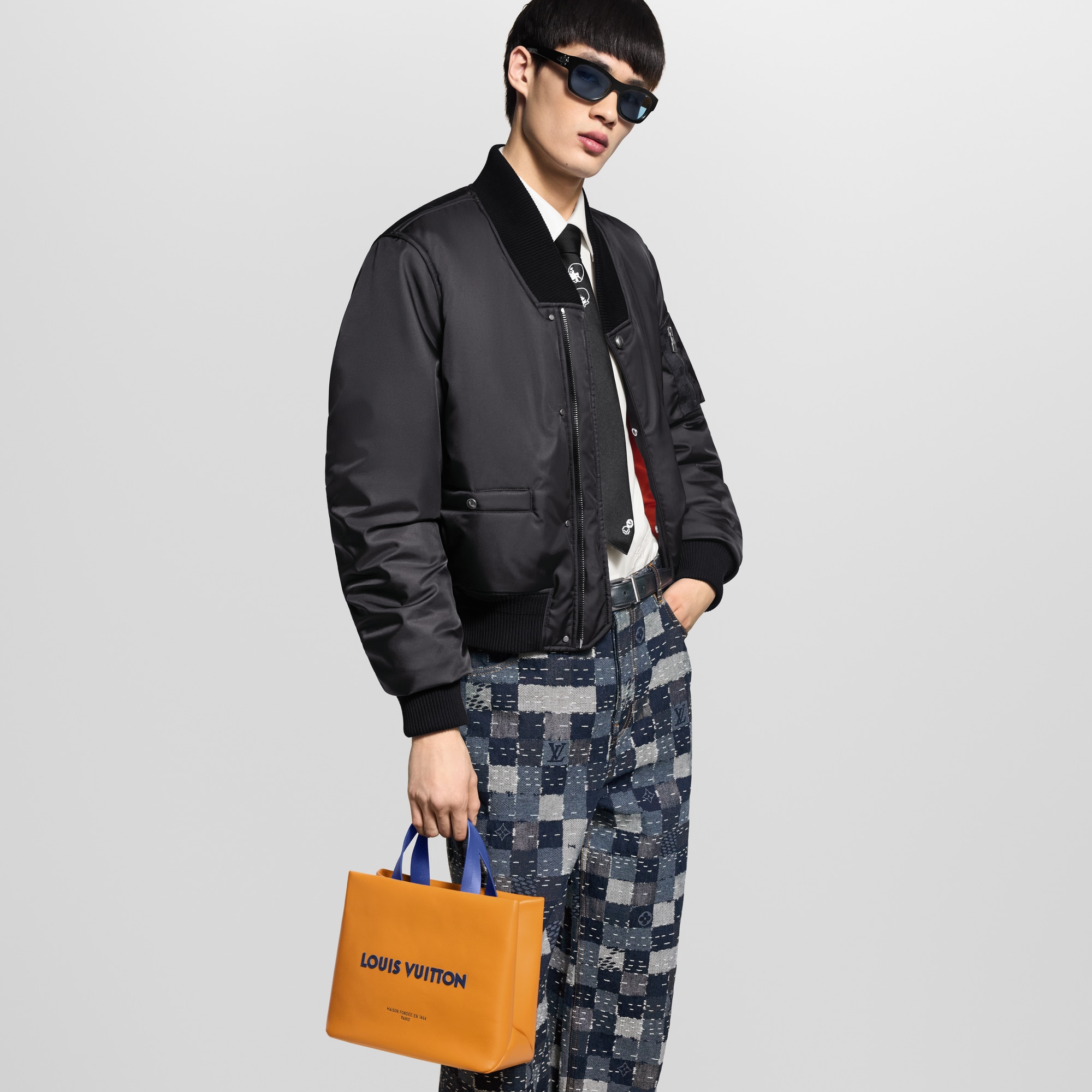 Bolso tote Mini Shopper Otros pieles Bolsos y pequeña marroquinería Bolso de hombre Novedades | LOUIS VUITTON (Zoom de producto)