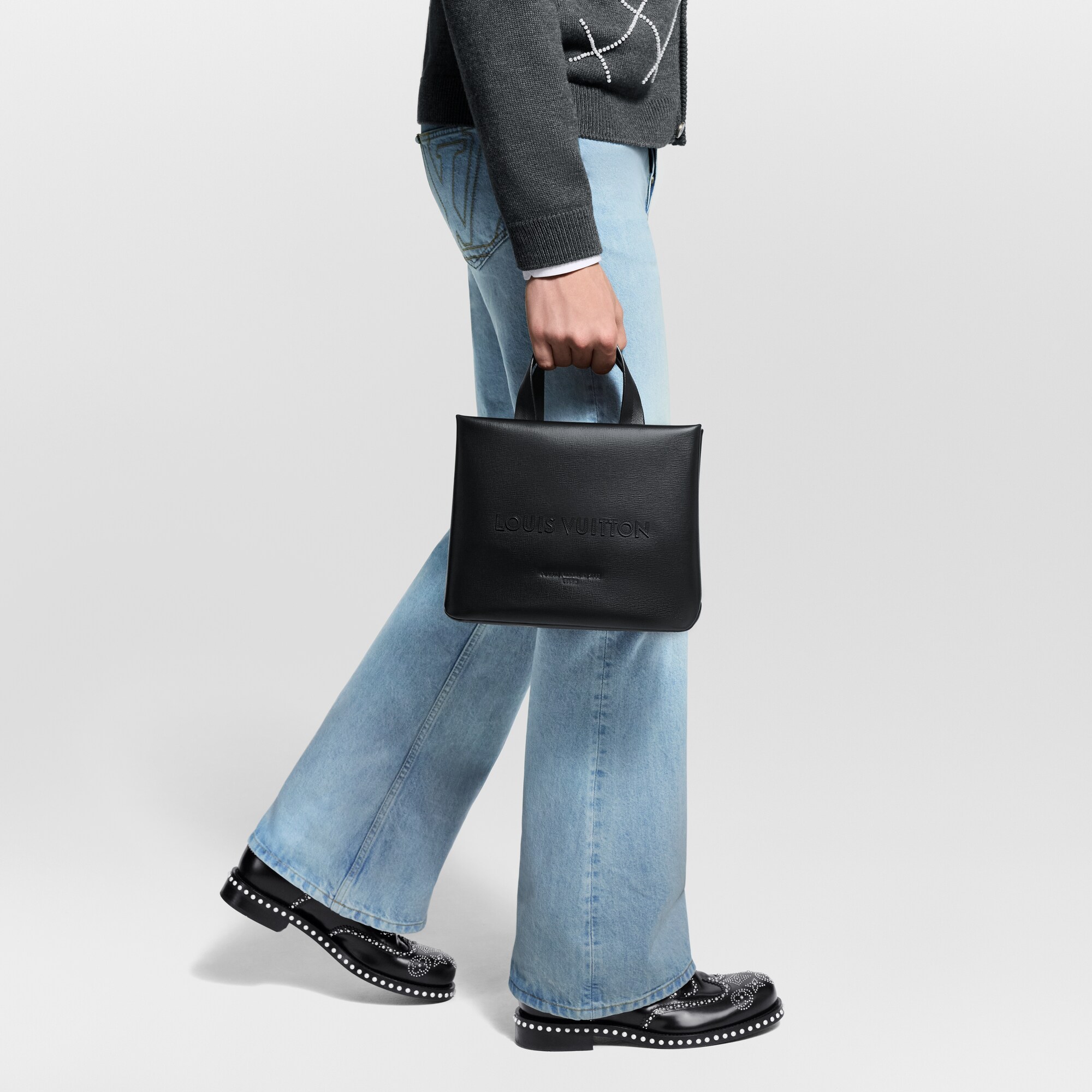 Bolso tote Mini Shopper Autres Cuirs Bolsos y pequeña marroquinería Bolso de hombre Novedades | LOUIS VUITTON (Zoom de producto)