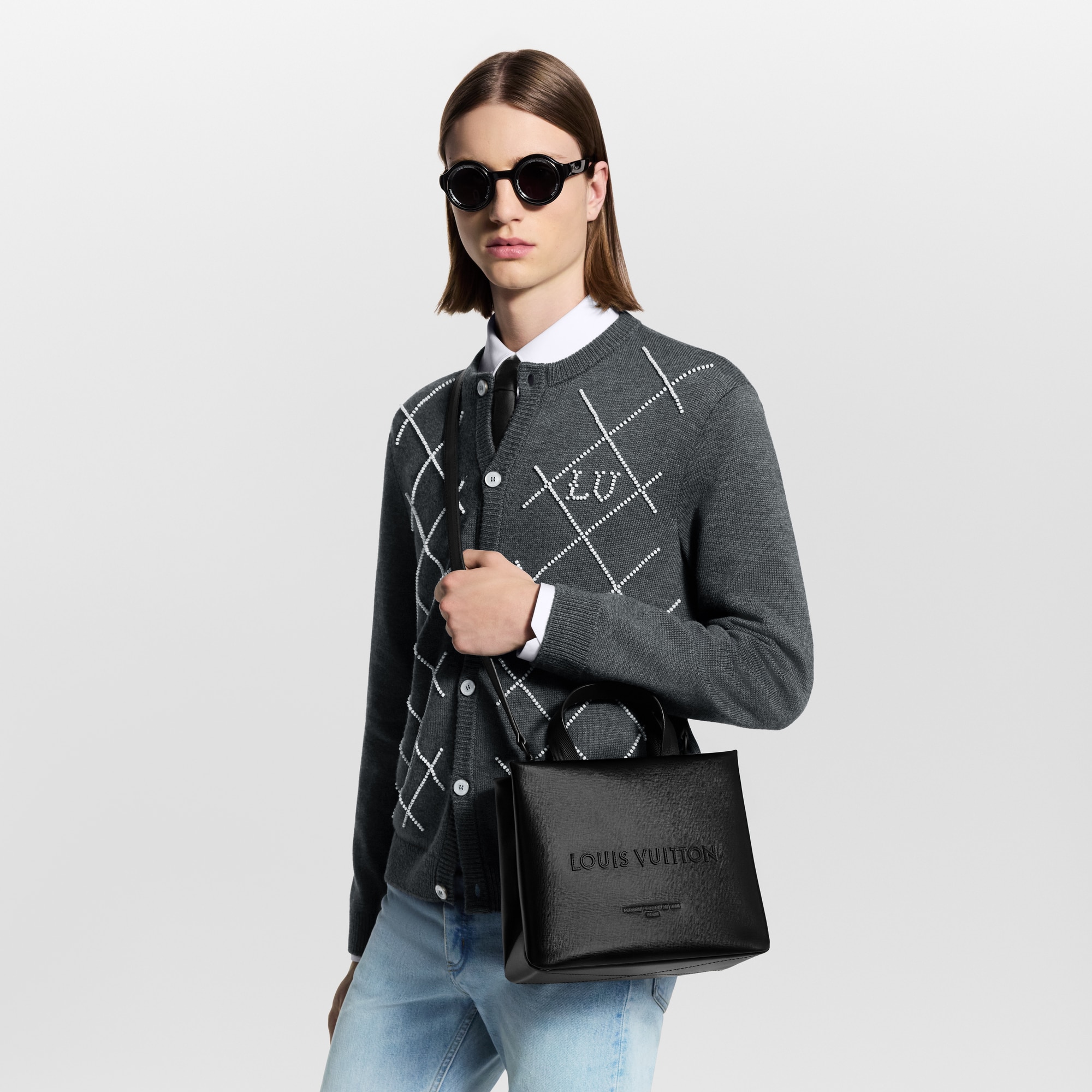 Bolso tote Mini Shopper Autres Cuirs Bolsos y pequeña marroquinería Bolso de hombre Novedades | LOUIS VUITTON (Zoom de producto)